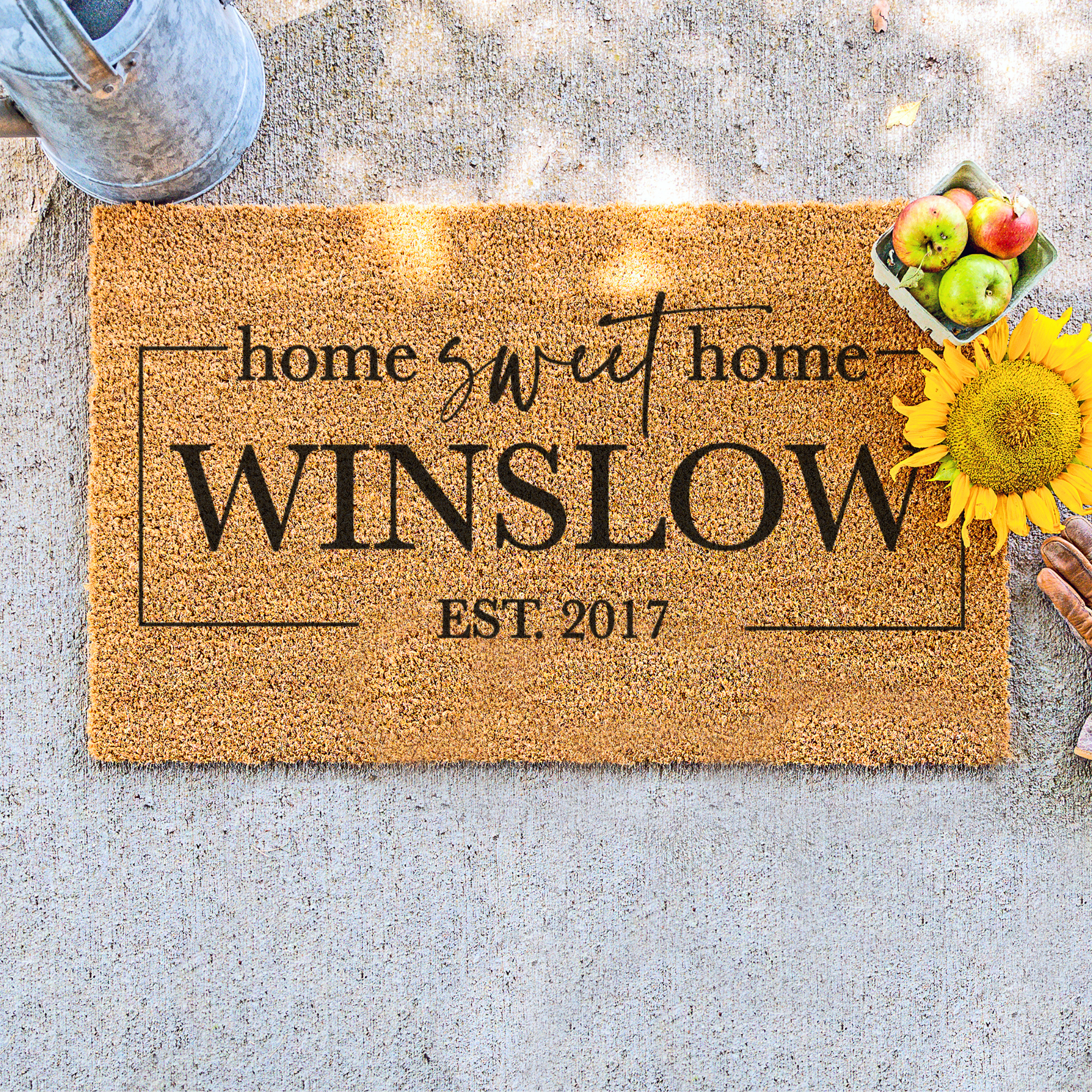 Personalized Family Name Doormat