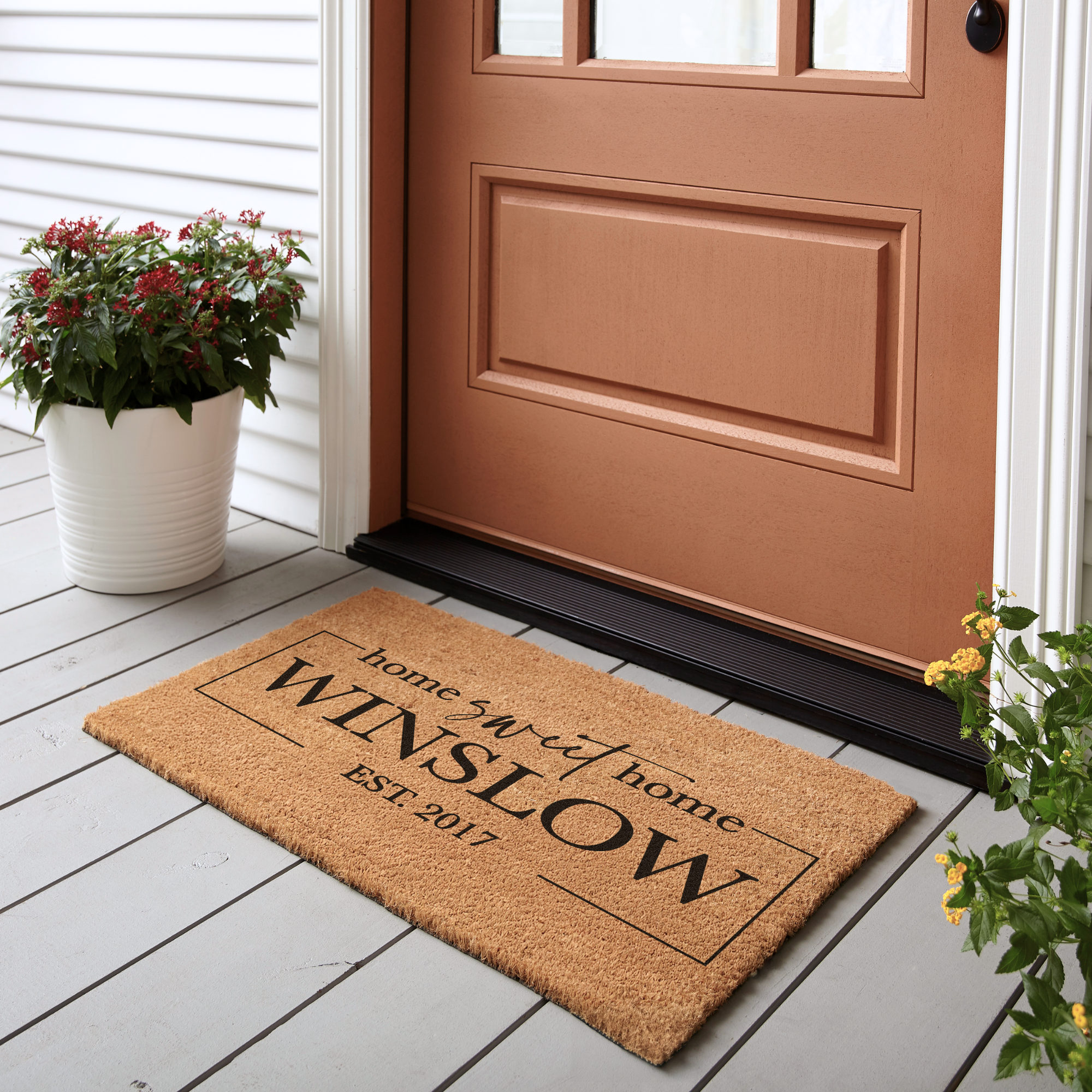 Personalized Family Name Doormat