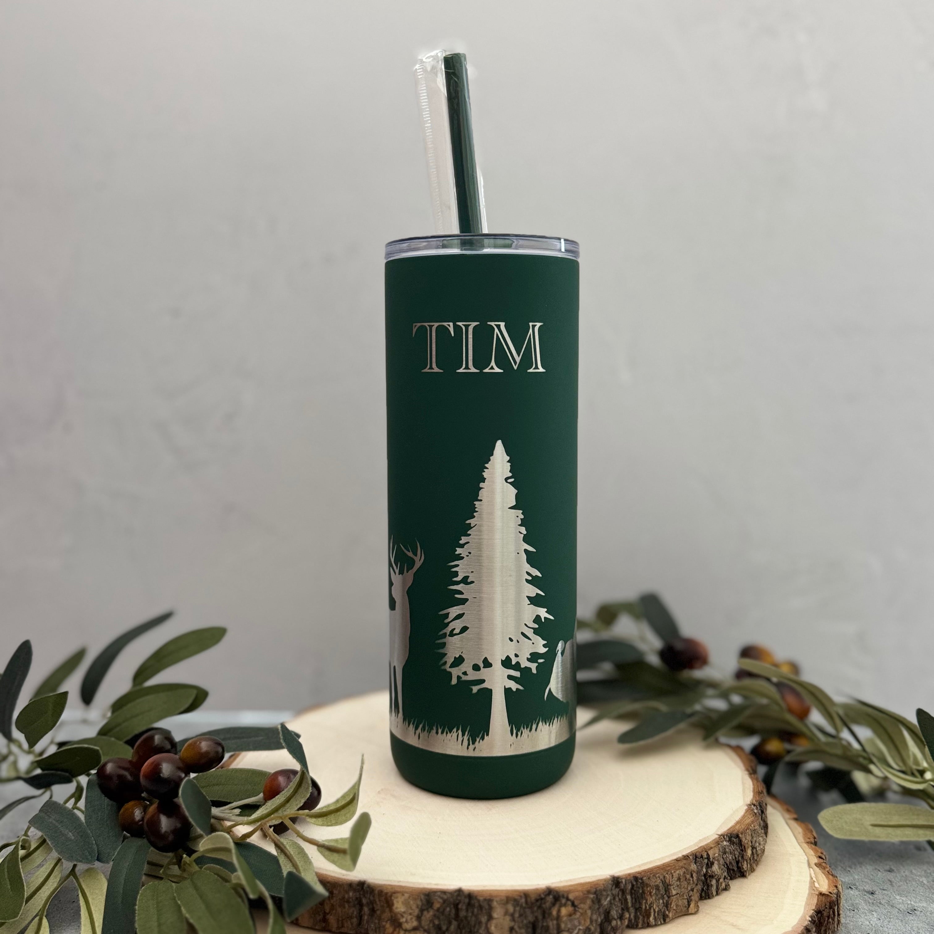 Personalized Outdoorsmen Engraved Tumbler