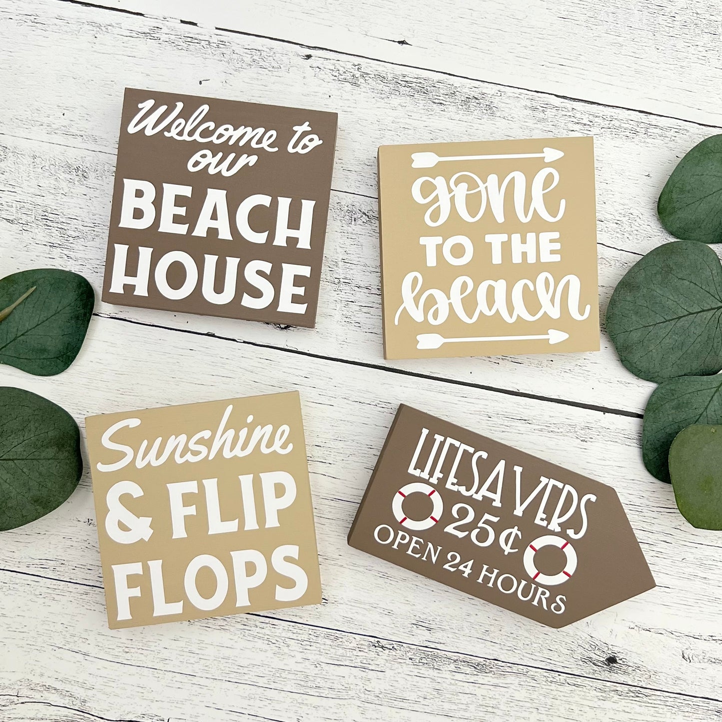 Beach Themed Signs