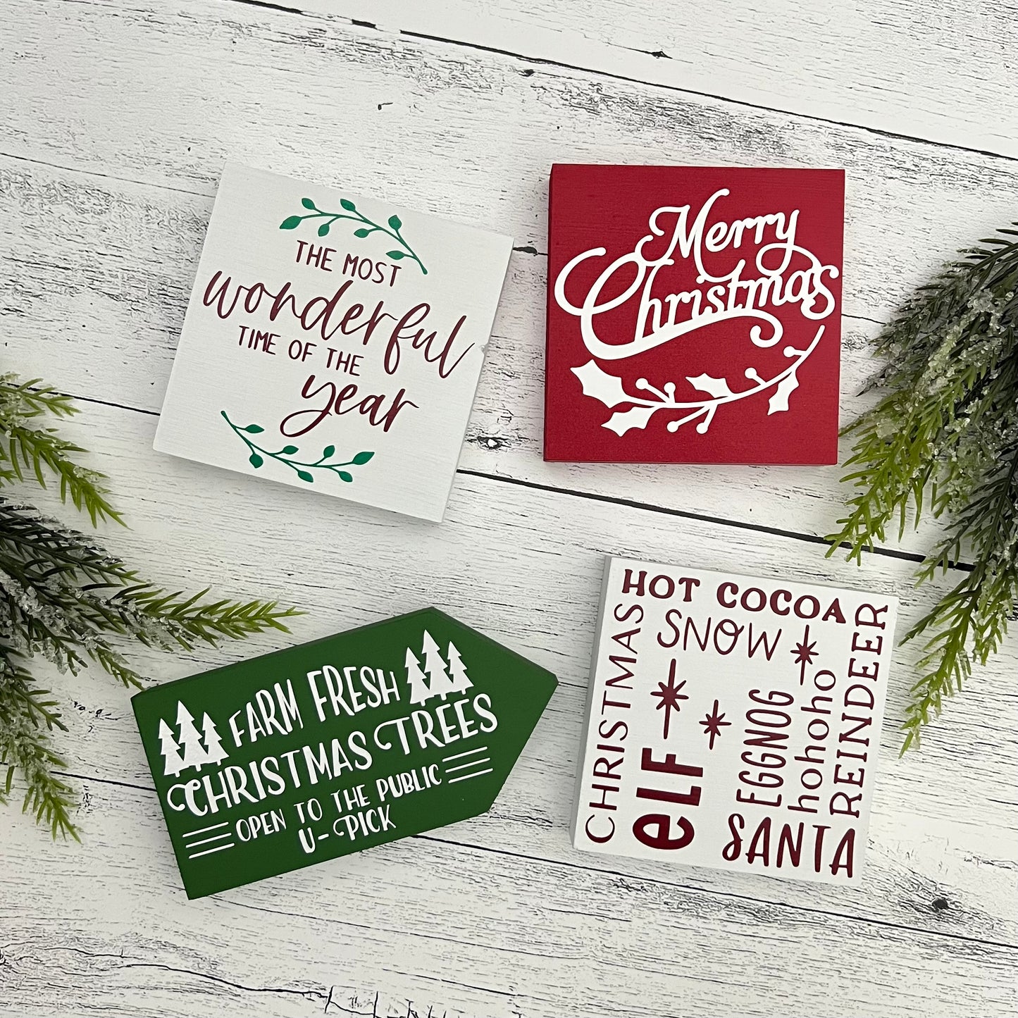 Christmas Themed Signs