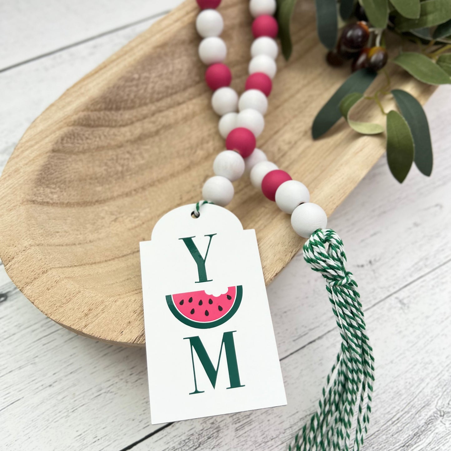 Watermelon Themed Garland