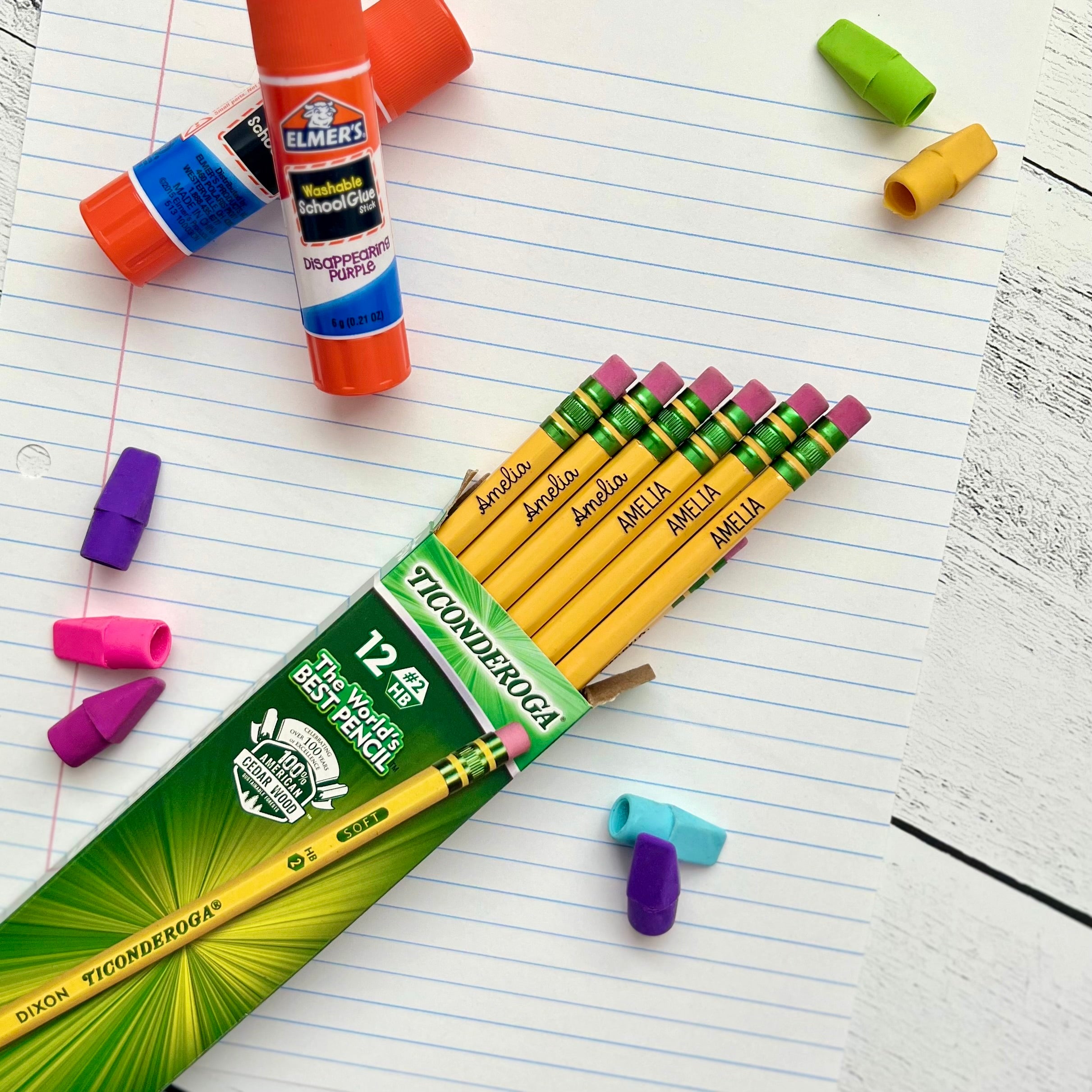 Personalized Engraved Pencils