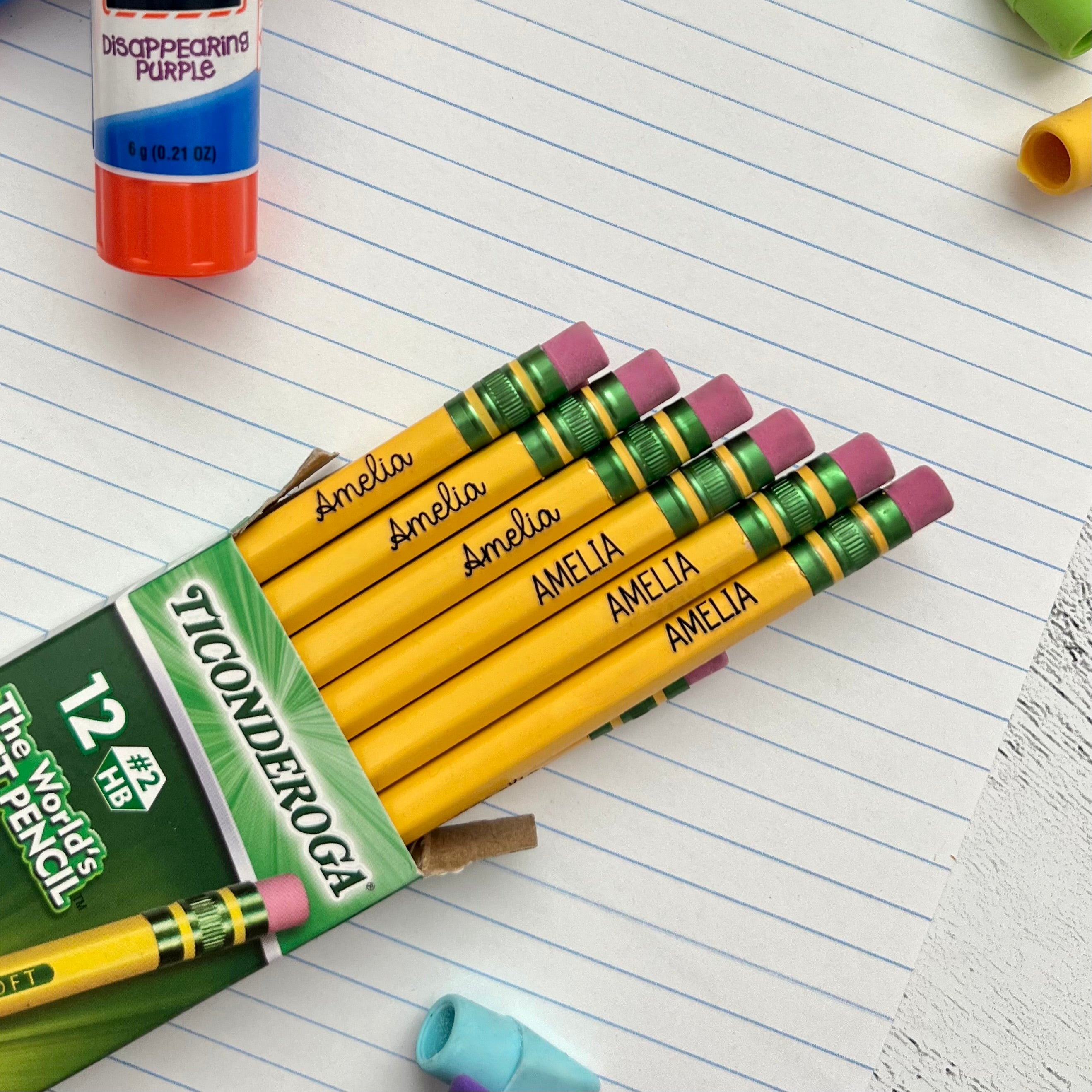 Personalized Engraved Pencils