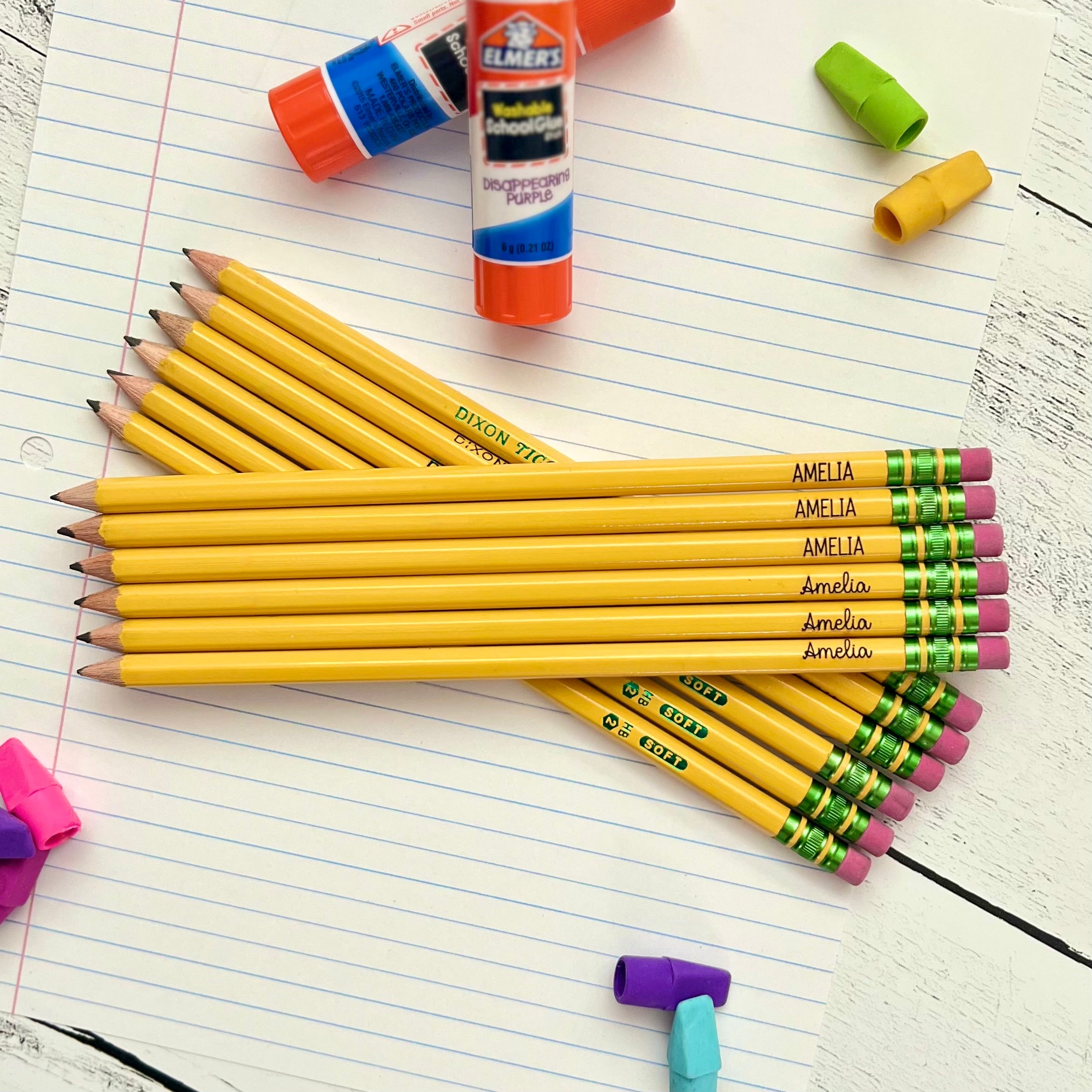 Personalized Engraved Pencils