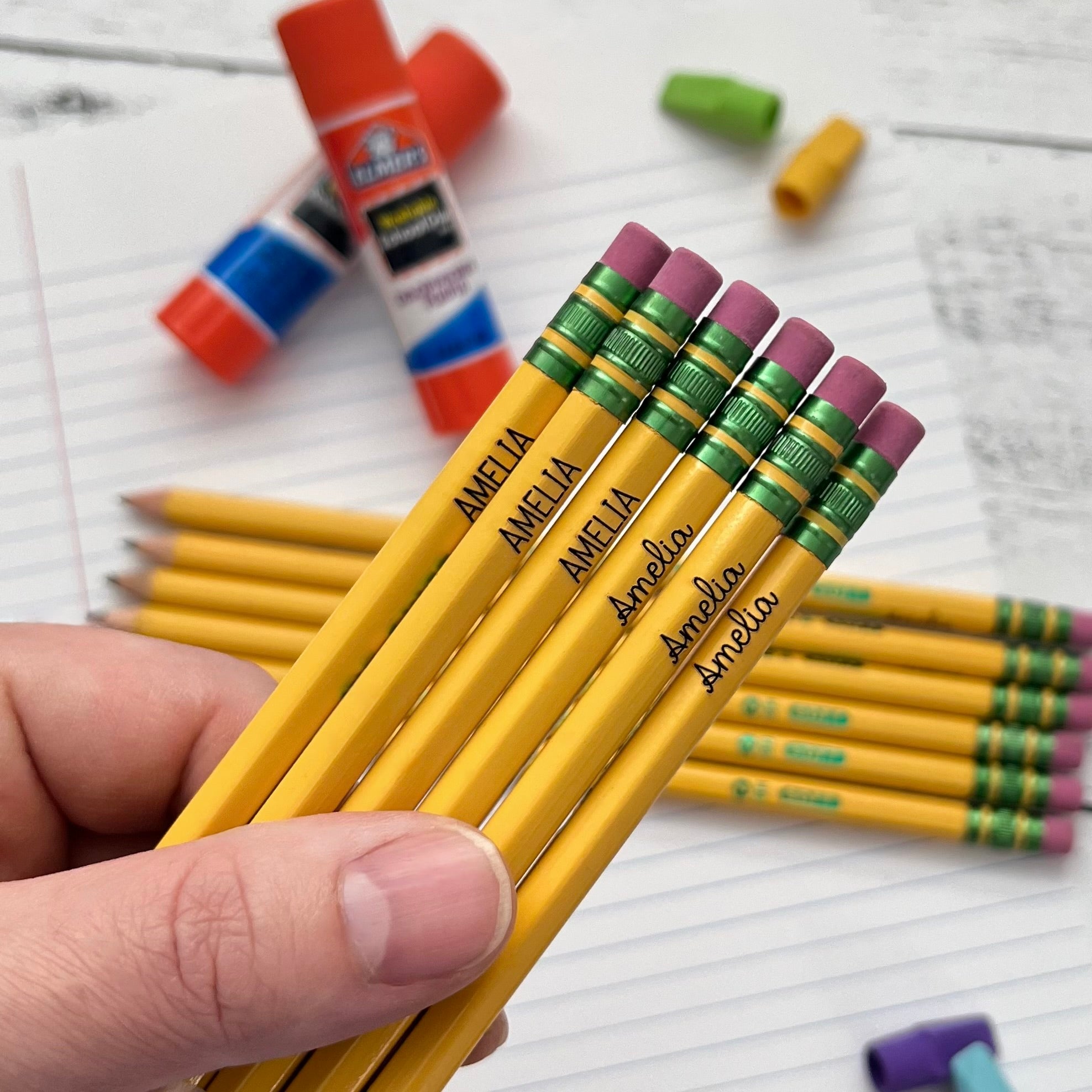 Personalized Engraved Pencils