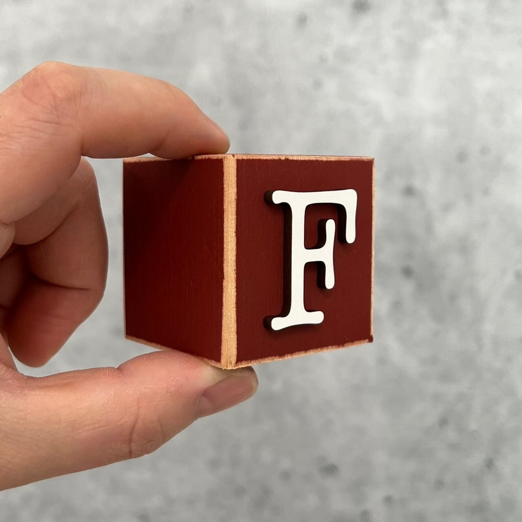 SET | Fall Stacking Word Wooden Blocks