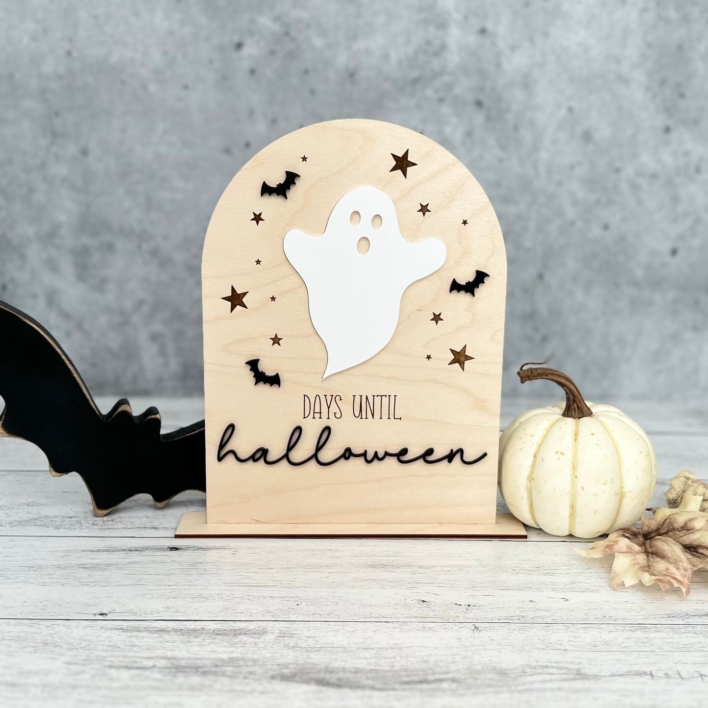 Halloween Countdown Dry Erase Sign