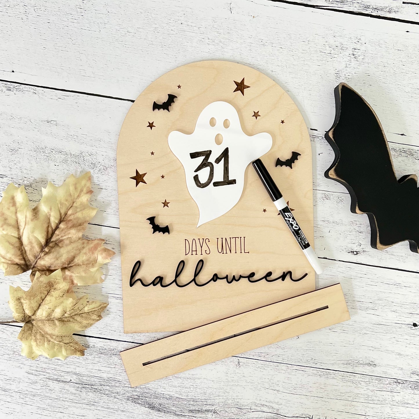 Halloween Countdown Dry Erase Sign