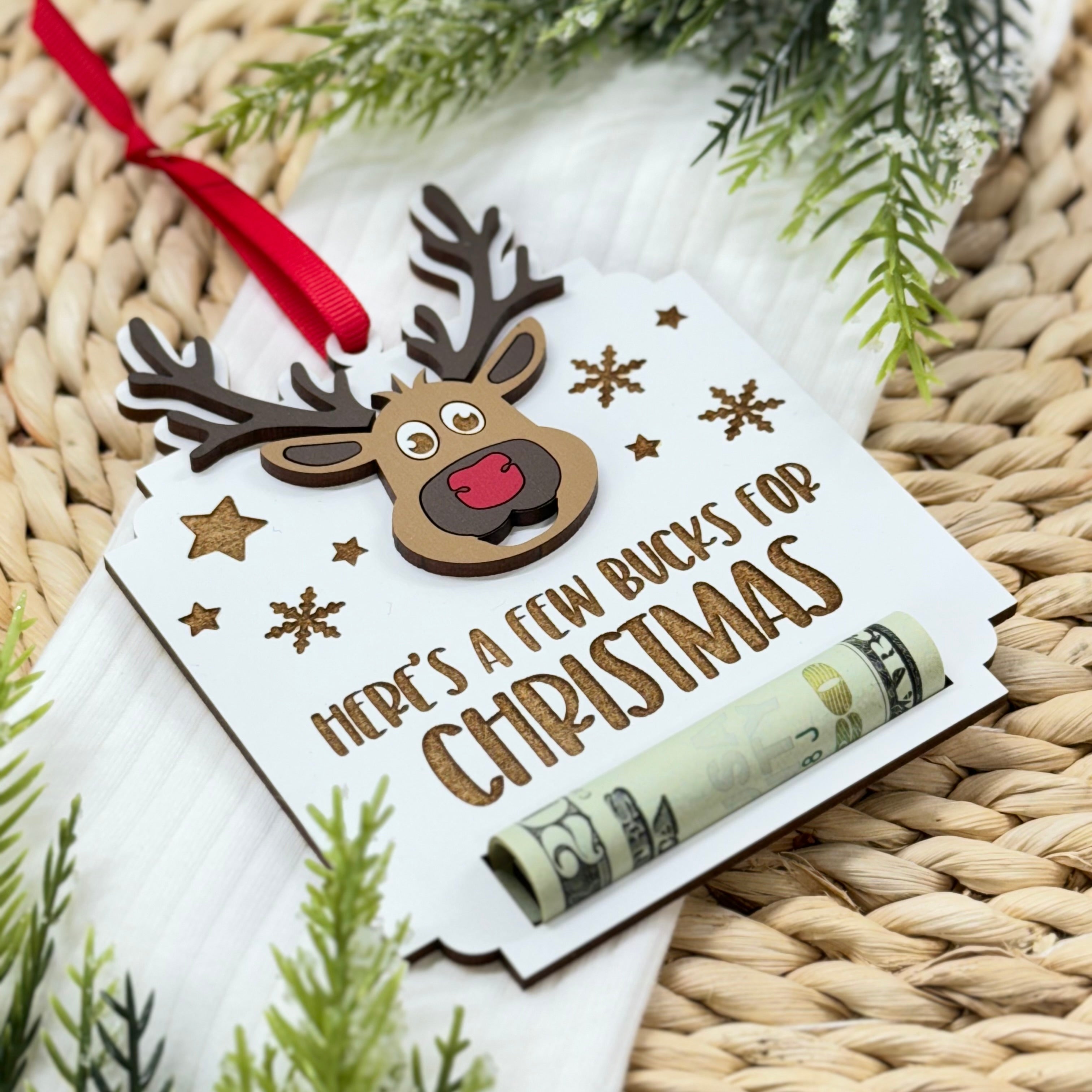 Christmas Money Card | Money Holder Christmas Card