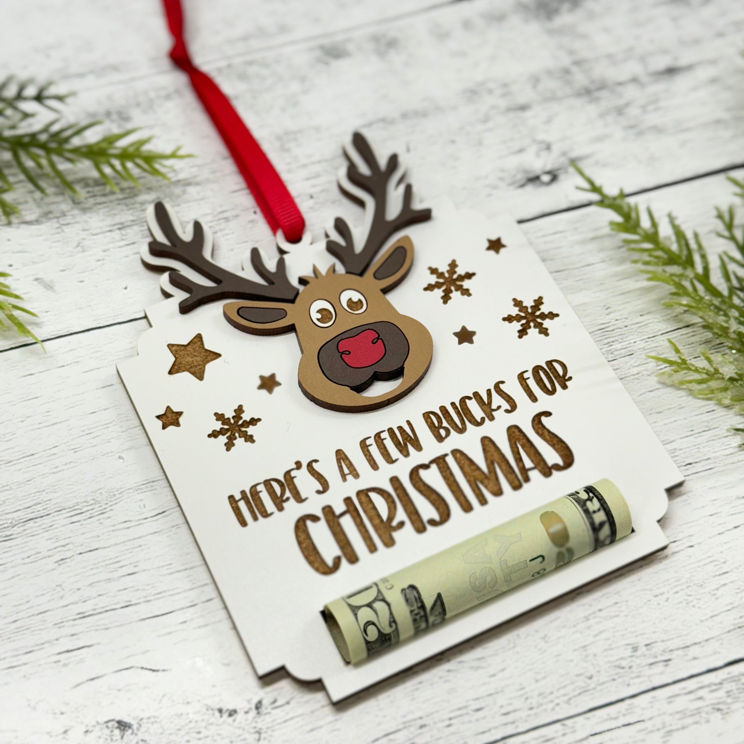 Christmas Money Card | Money Holder Christmas Card