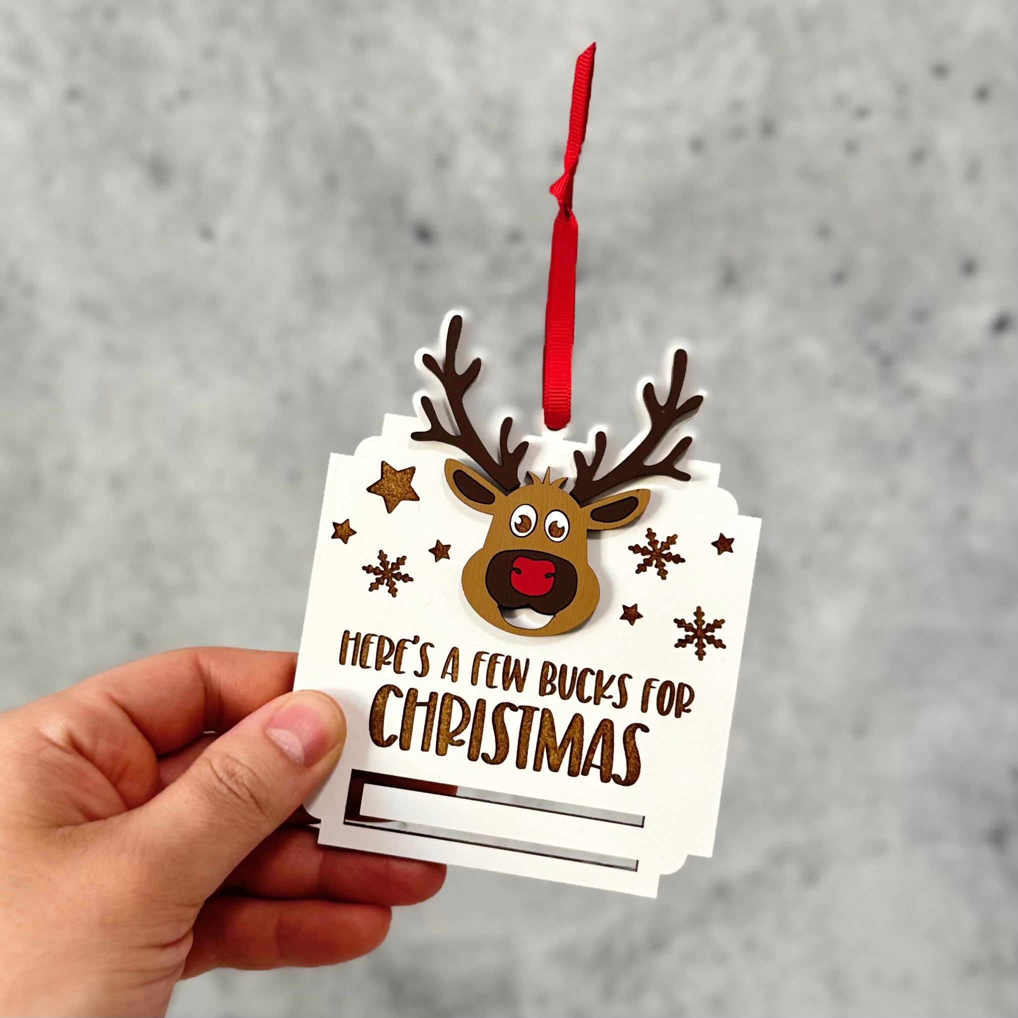 Christmas Money Card | Money Holder Christmas Card