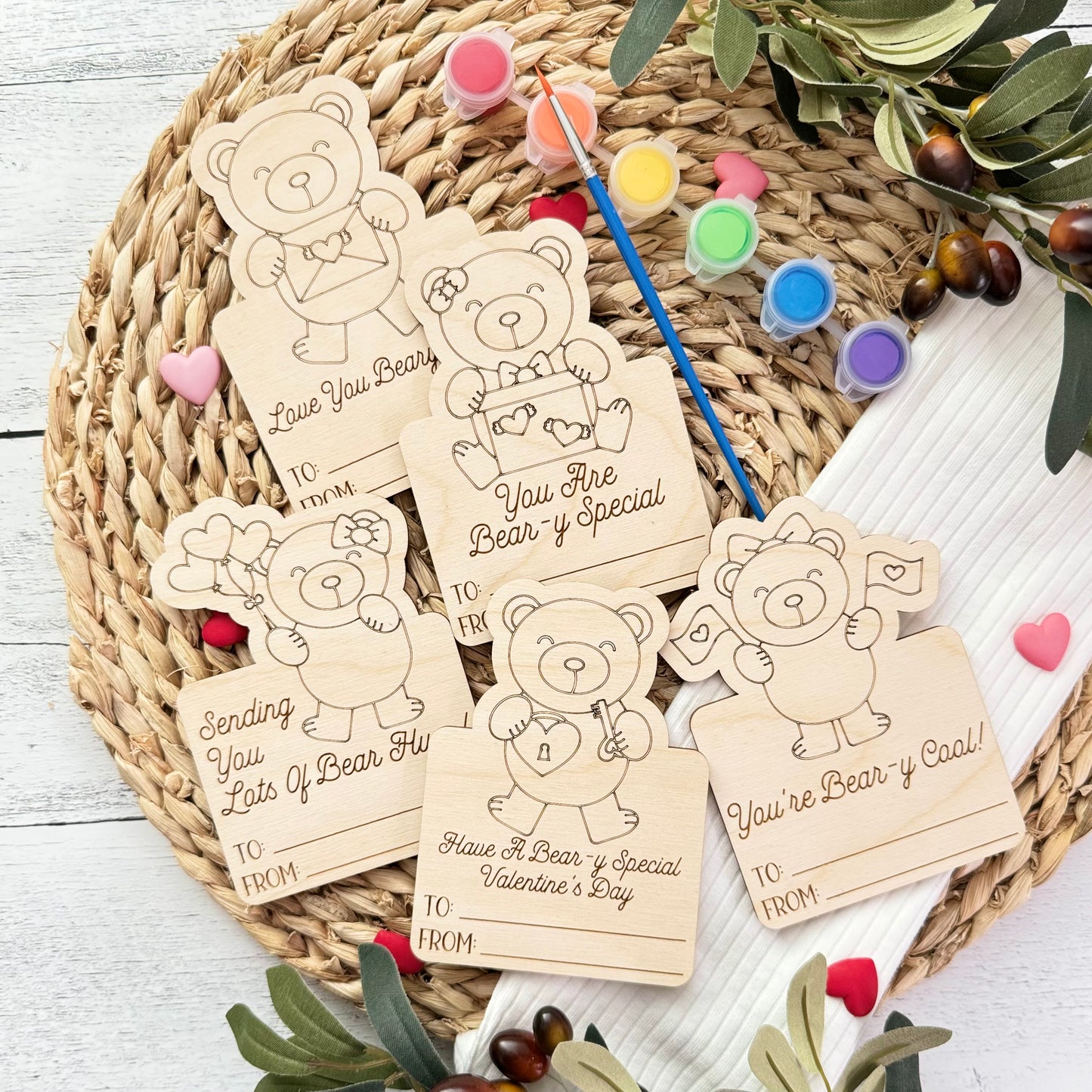 Color Your Own Valentine's Day Cards | Valentine's Day Kid's DIY Kit