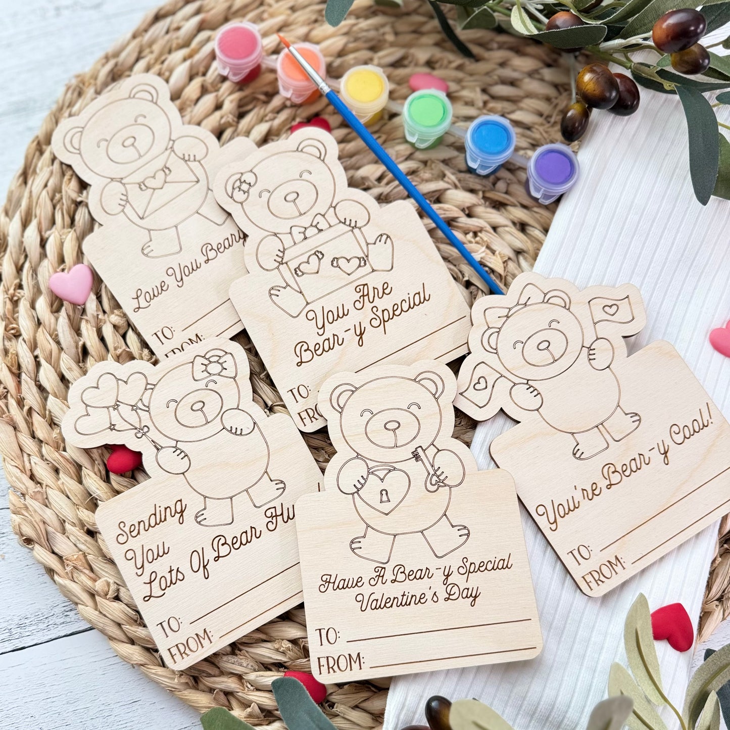 Color Your Own Valentine's Day Cards | Valentine's Day Kid's DIY Kit