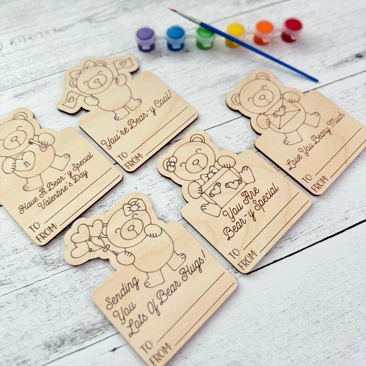 Color Your Own Valentine's Day Cards | Valentine's Day Kid's DIY Kit