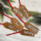 Personalized Wooden Stocking Tags