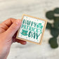 Mini Framed St. Patrick's Day Sign | Happy St. Patrick's Day Sign
