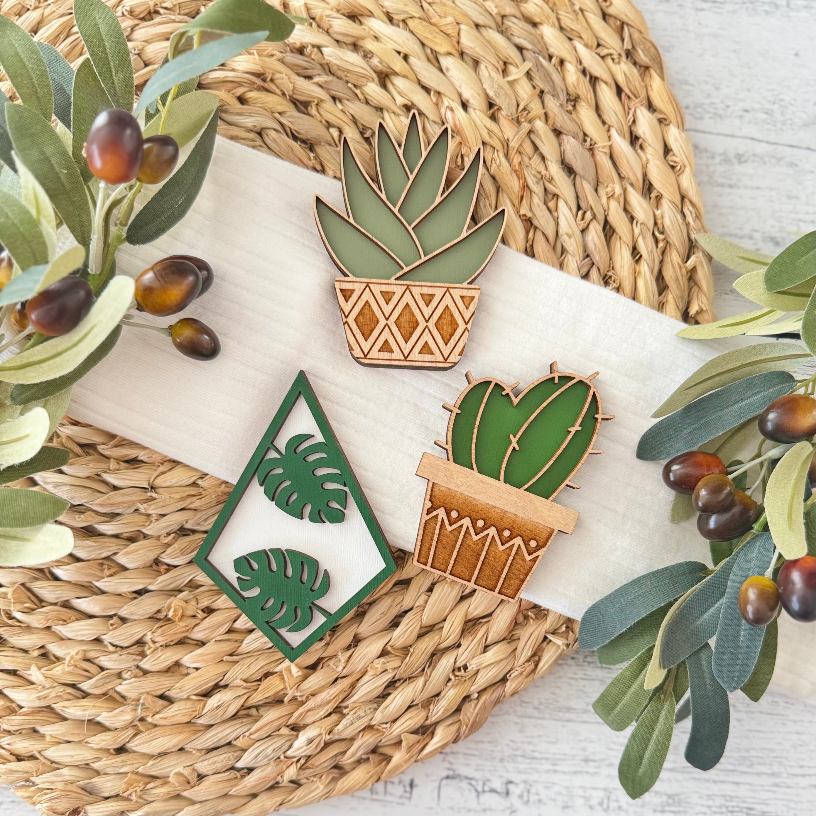 Plant Refrigerator Magnets