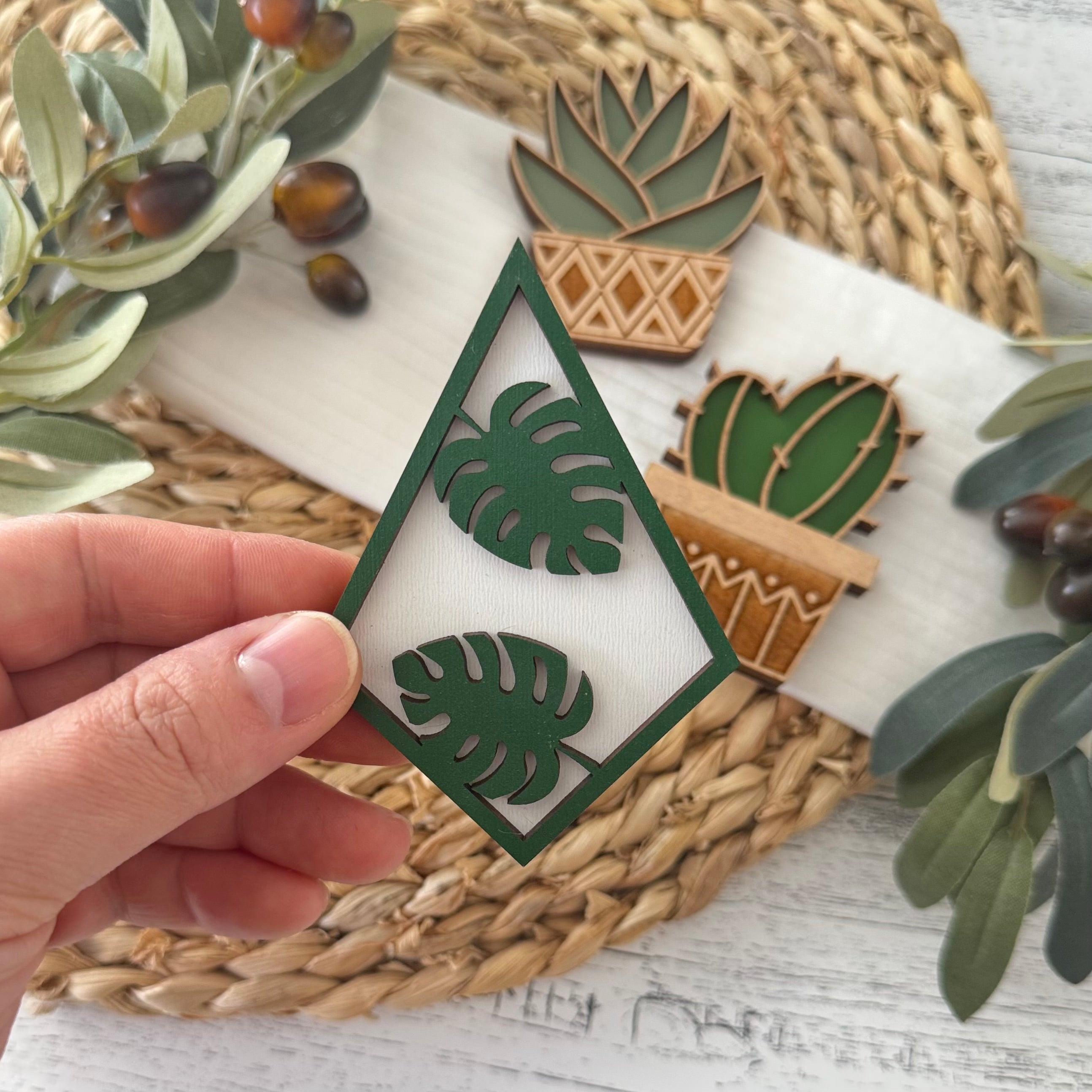 Plant Refrigerator Magnets