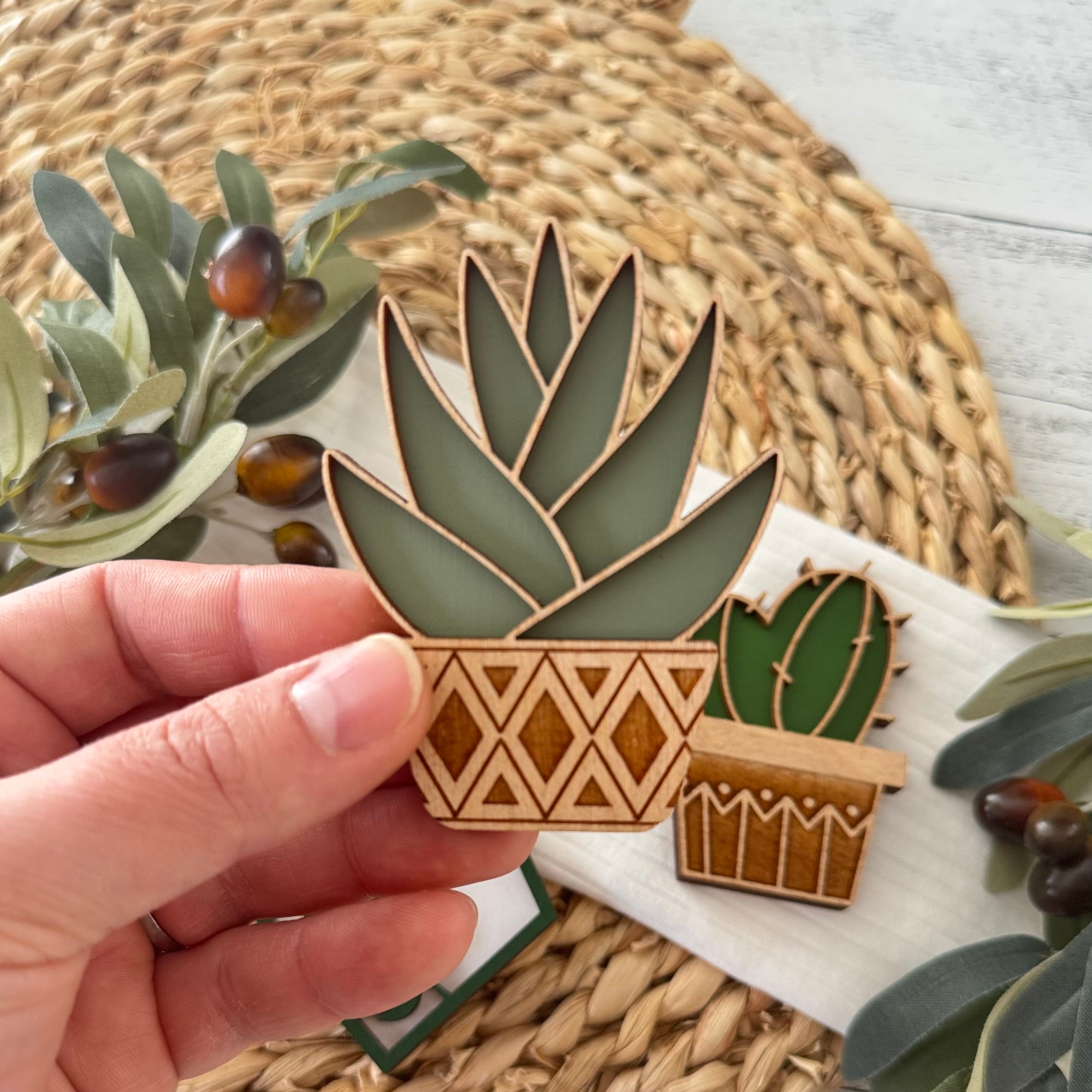 Plant Refrigerator Magnets