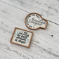 Inspirational Daily Reminder Wooden Magnets