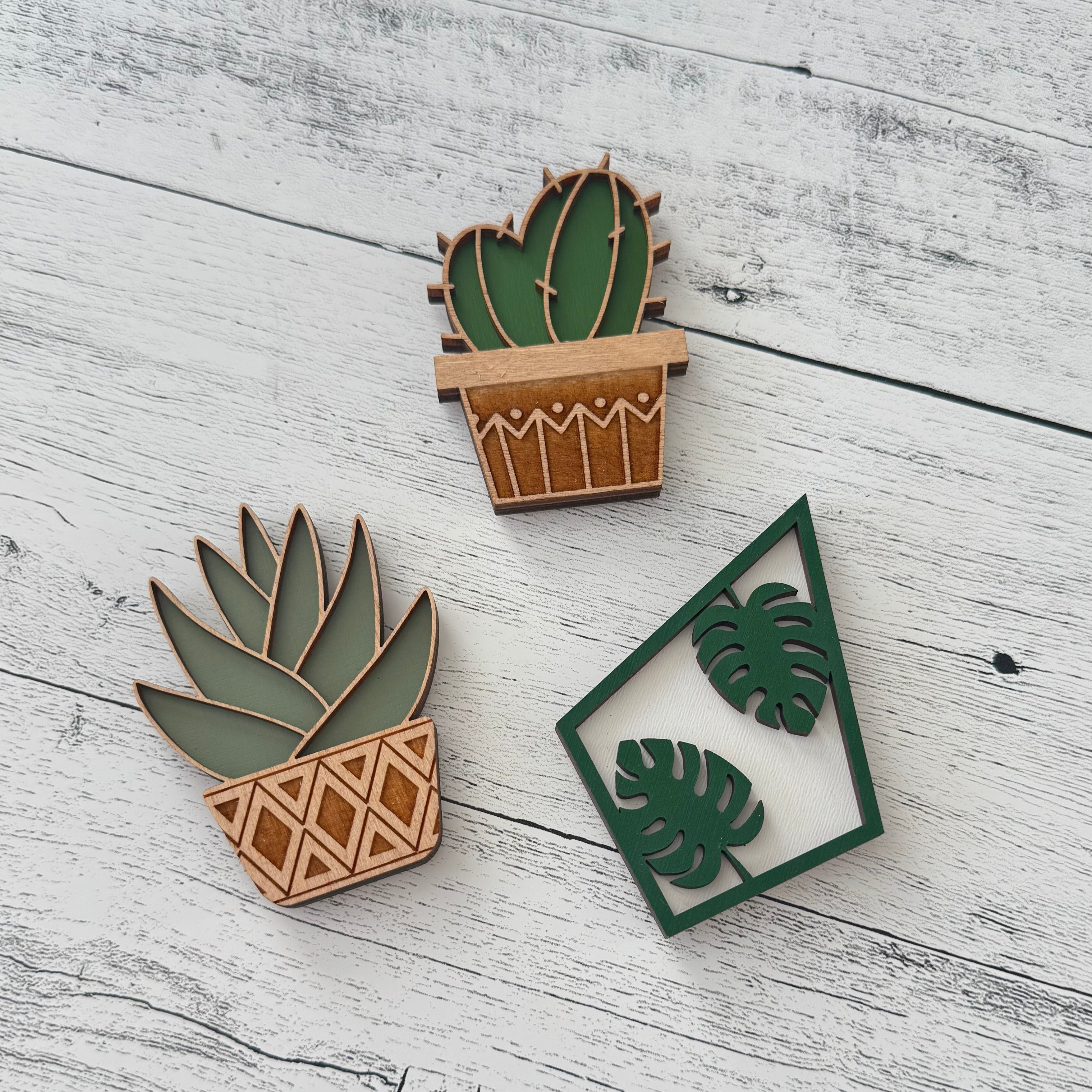 Plant Refrigerator Magnets