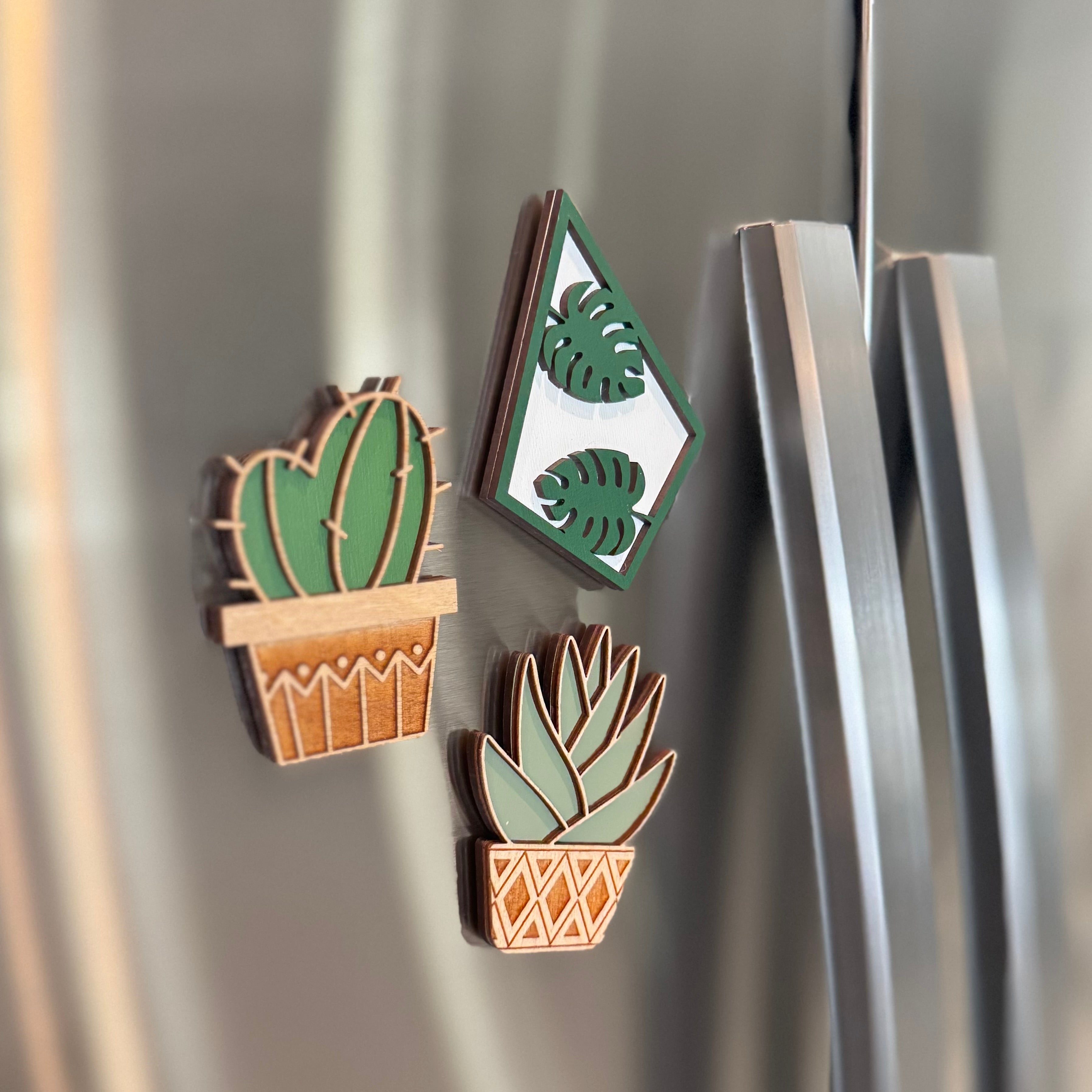 Plant Refrigerator Magnets