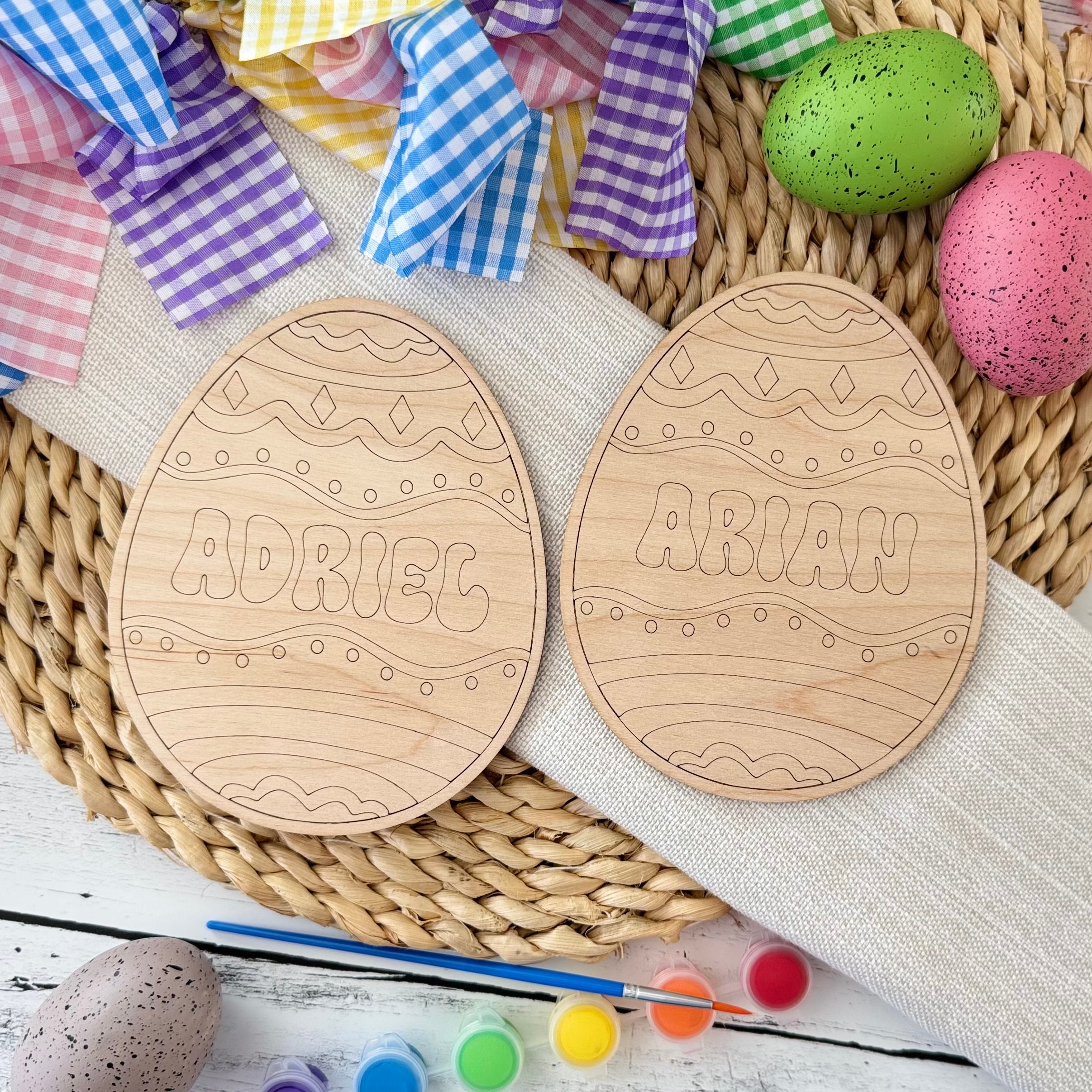 Personalized Easter Egg DIY Paint Kit