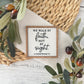 Mini Framed Bible Verse Sign | Mini Scripture Sign | Mini Religious Sign