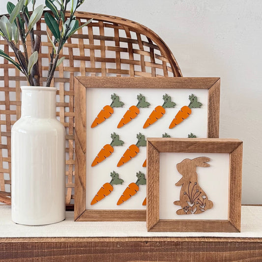 Wooden Framed Easter Sign