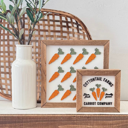 Wooden Framed Easter Sign