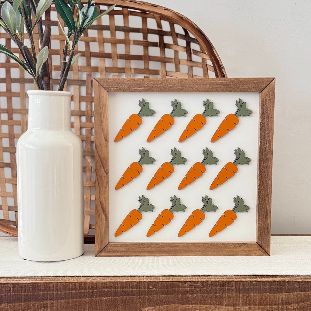 Wooden Framed Easter Sign