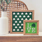 Large Wooden Framed St. Patrick's Day Sign