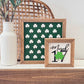 Large Wooden Framed St. Patrick's Day Sign