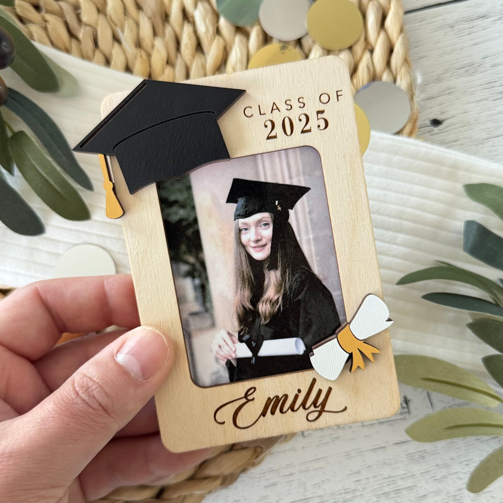 Personalized Graduation Wooden Photo Frame