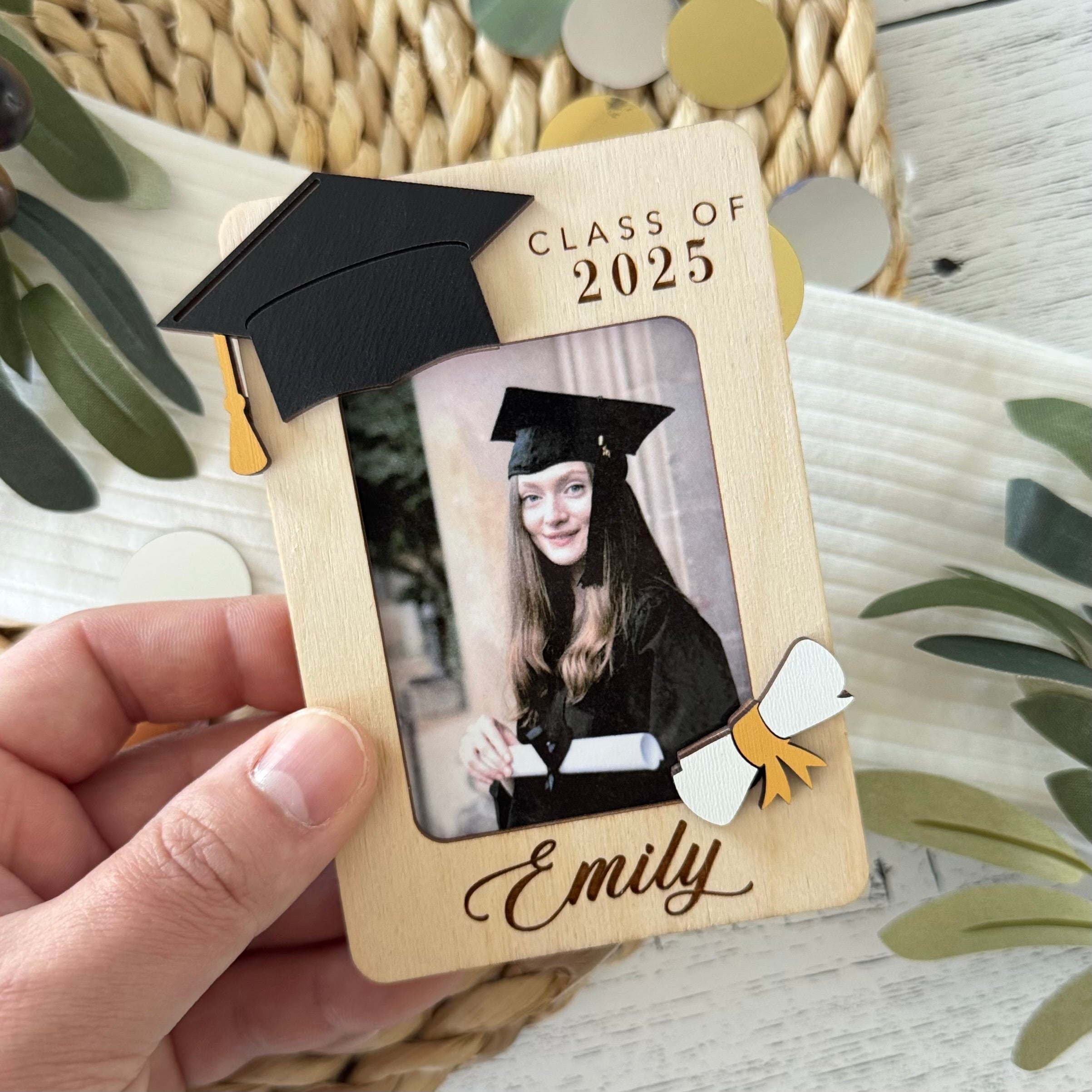 Personalized Graduation Wooden Photo Frame