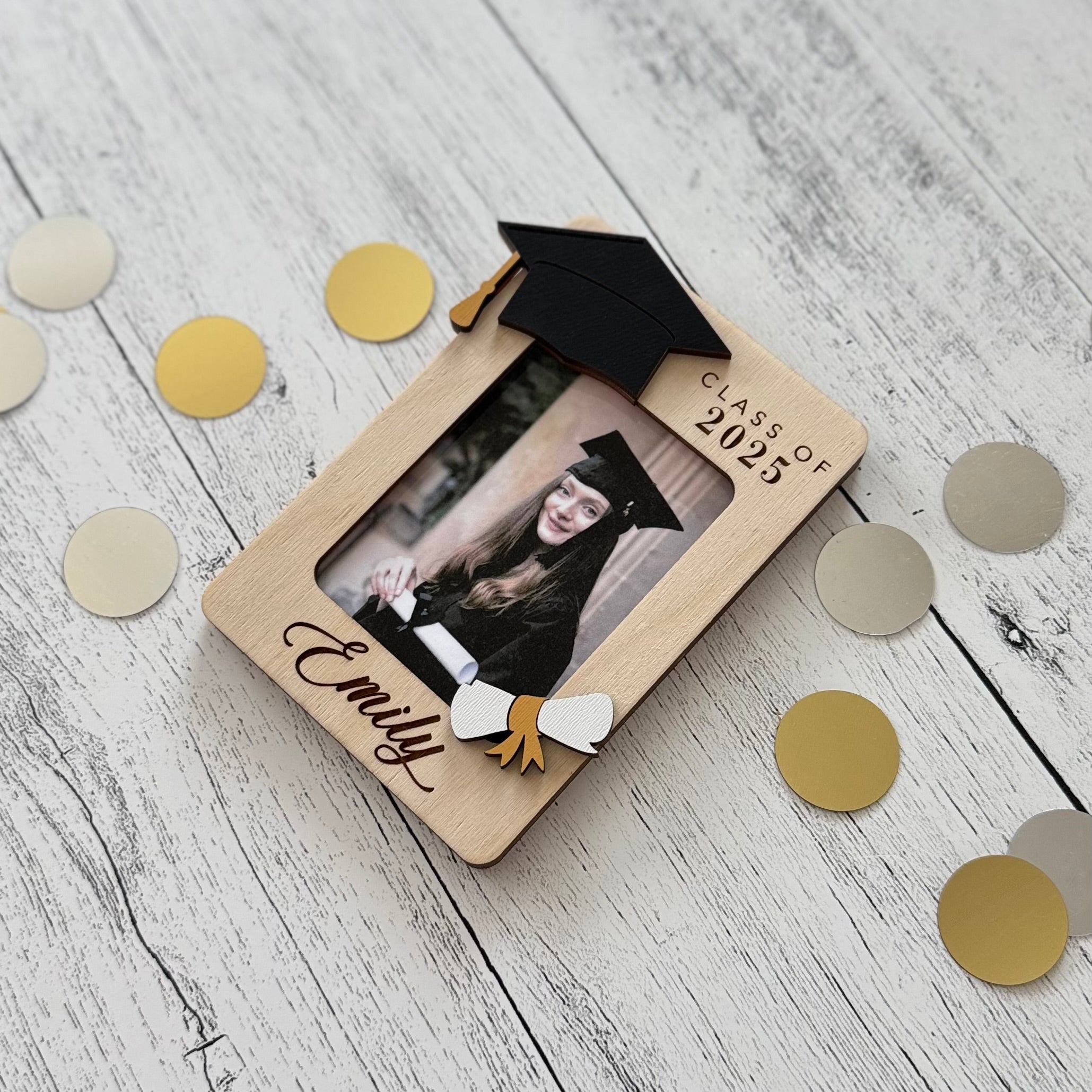 Personalized Graduation Wooden Photo Frame