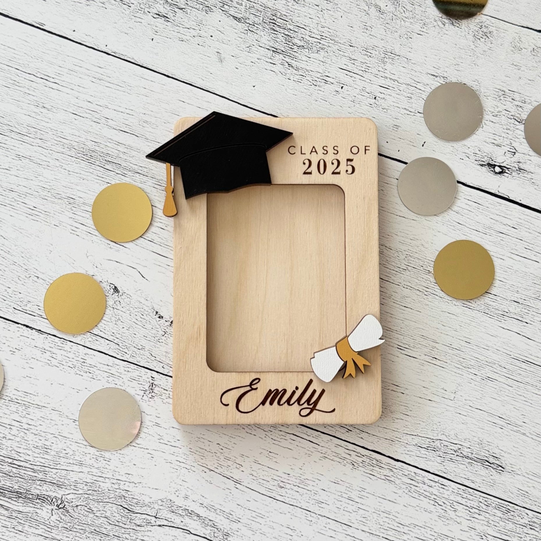 Personalized Graduation Wooden Photo Frame