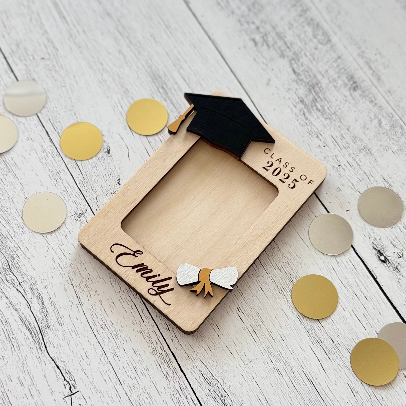 Personalized Graduation Wooden Photo Frame