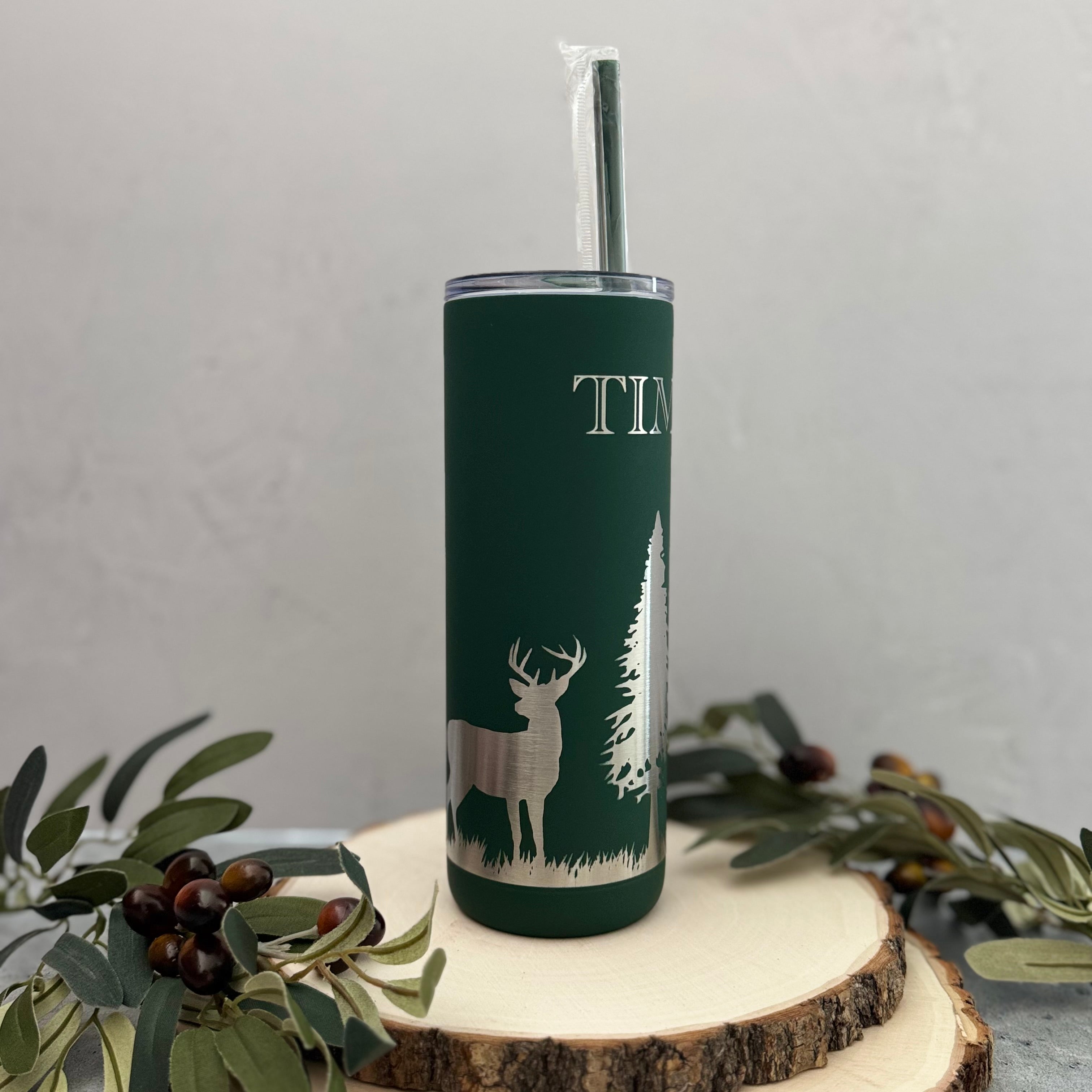 Personalized Outdoorsmen Engraved Tumbler