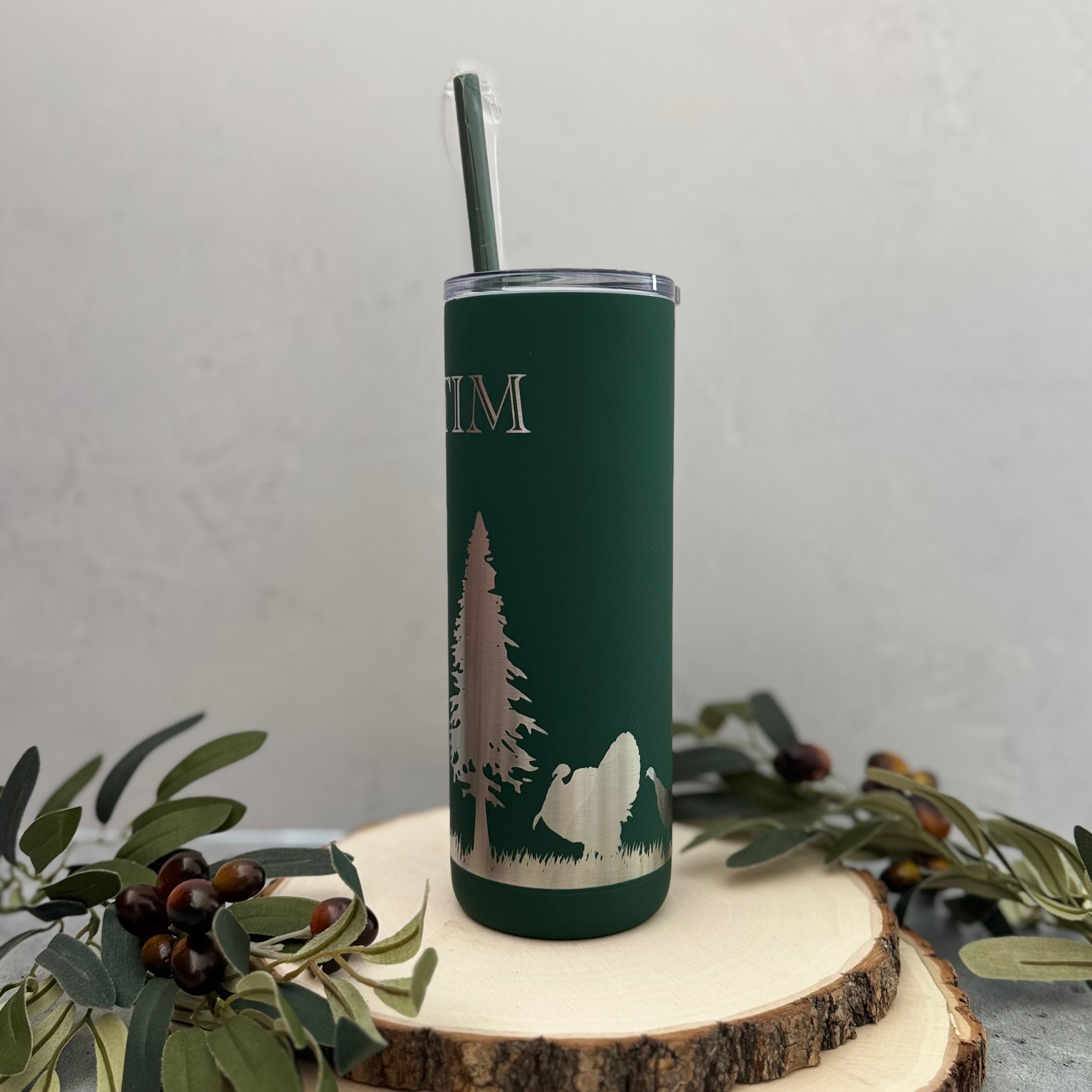 Personalized Outdoorsmen Engraved Tumbler