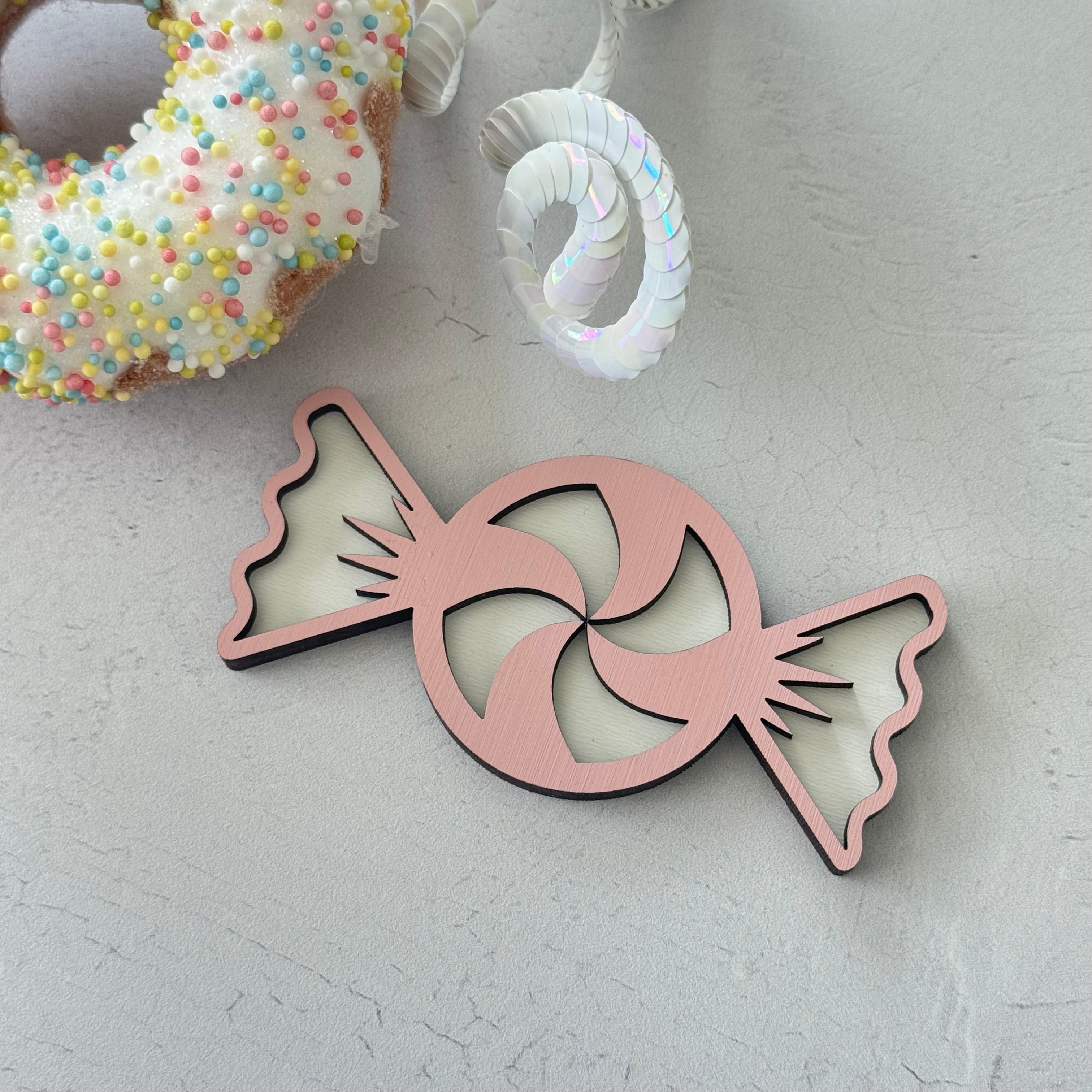 Candy Christmas Wooden Cutouts