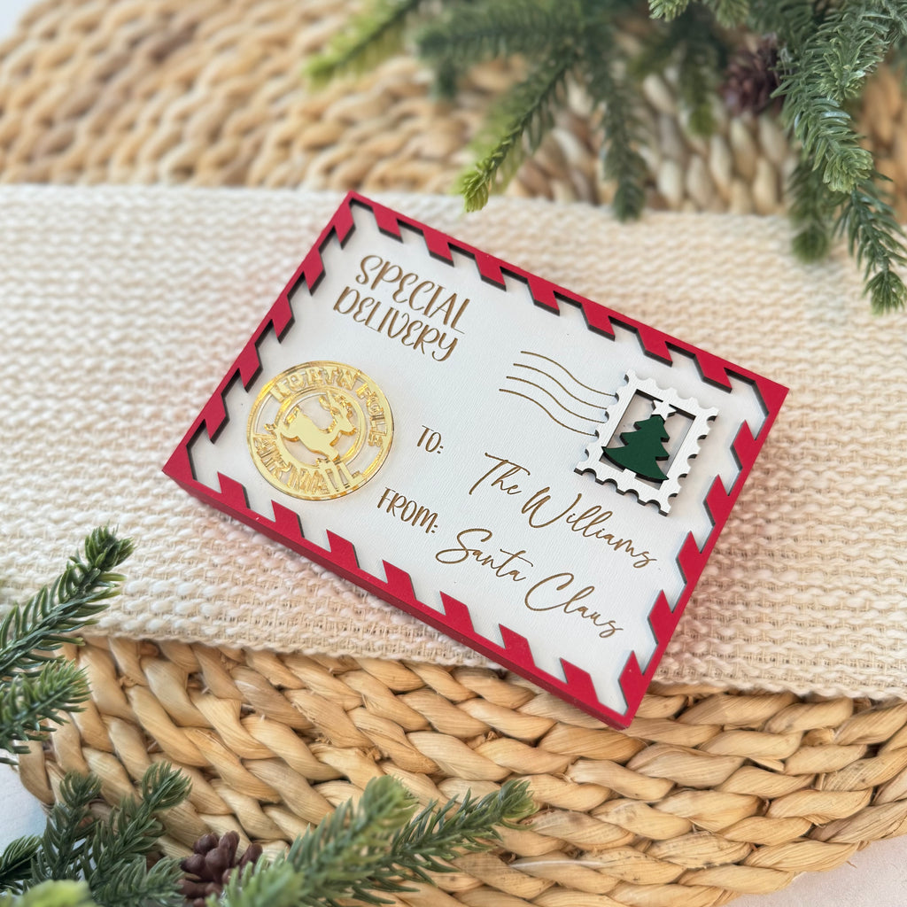 Personalized Santa Letter Shelf Sitter