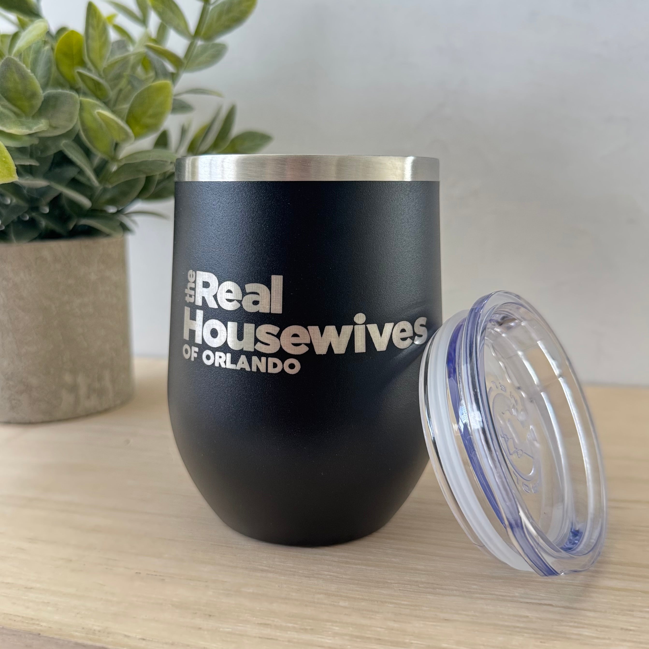 Personalized Real Housewives 12oz Stemless Wine Tumbler