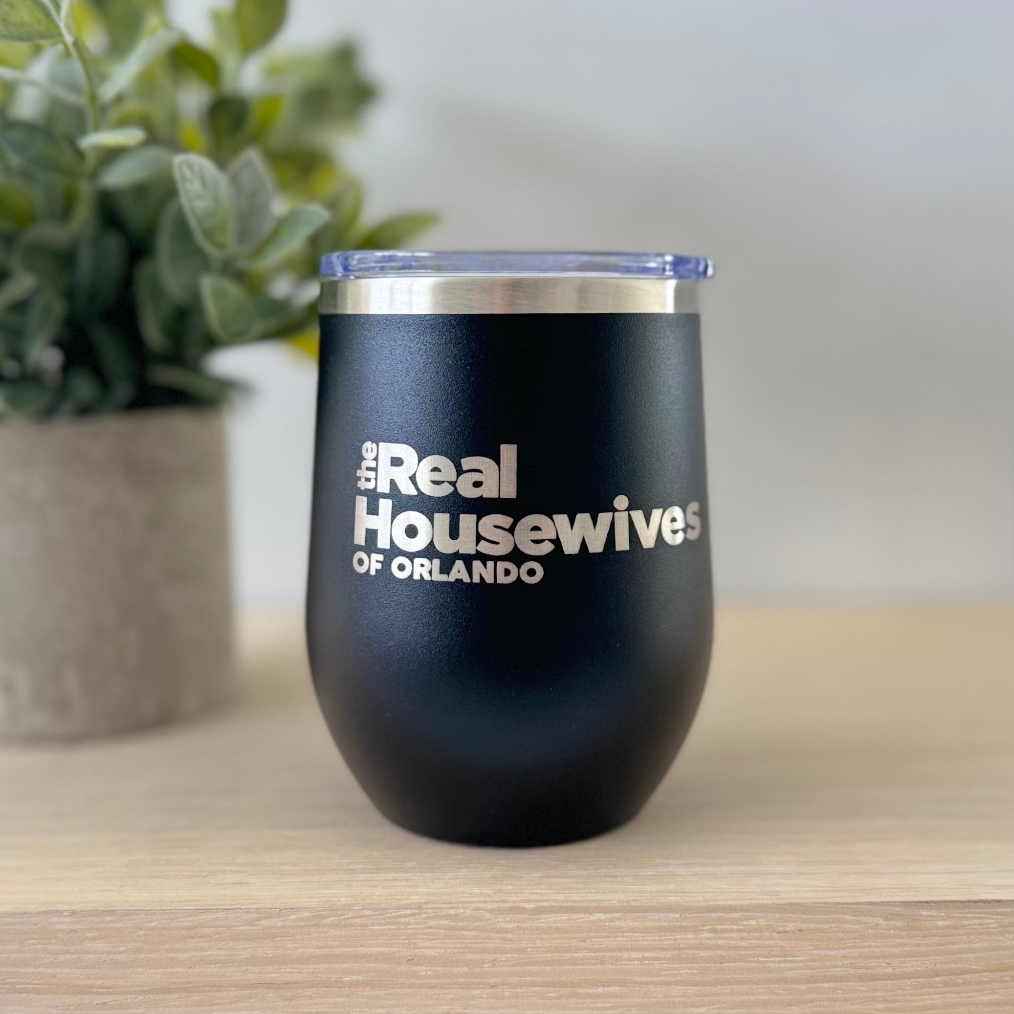 Personalized Real Housewives 12oz Stemless Wine Tumbler