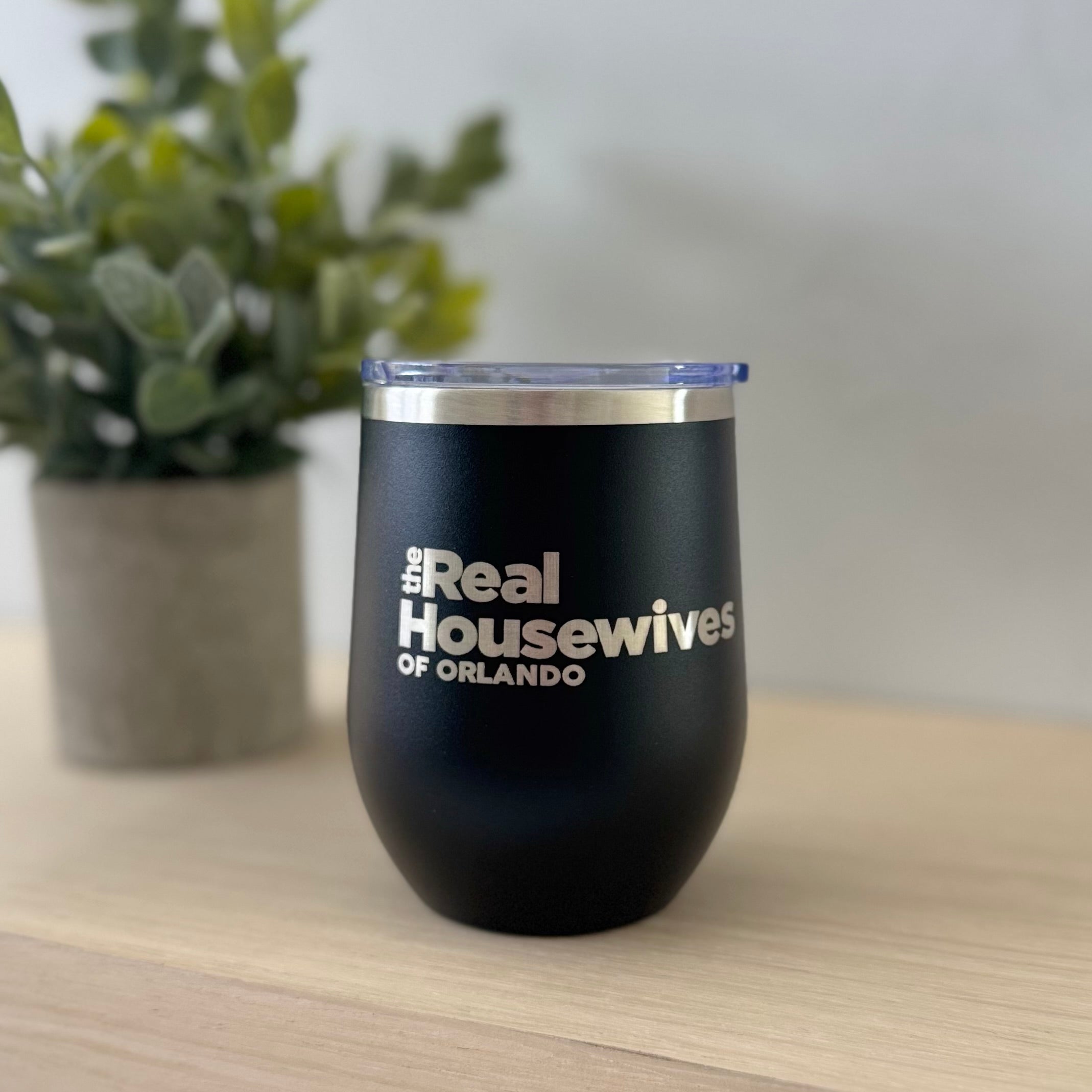 Personalized Real Housewives 12oz Stemless Wine Tumbler