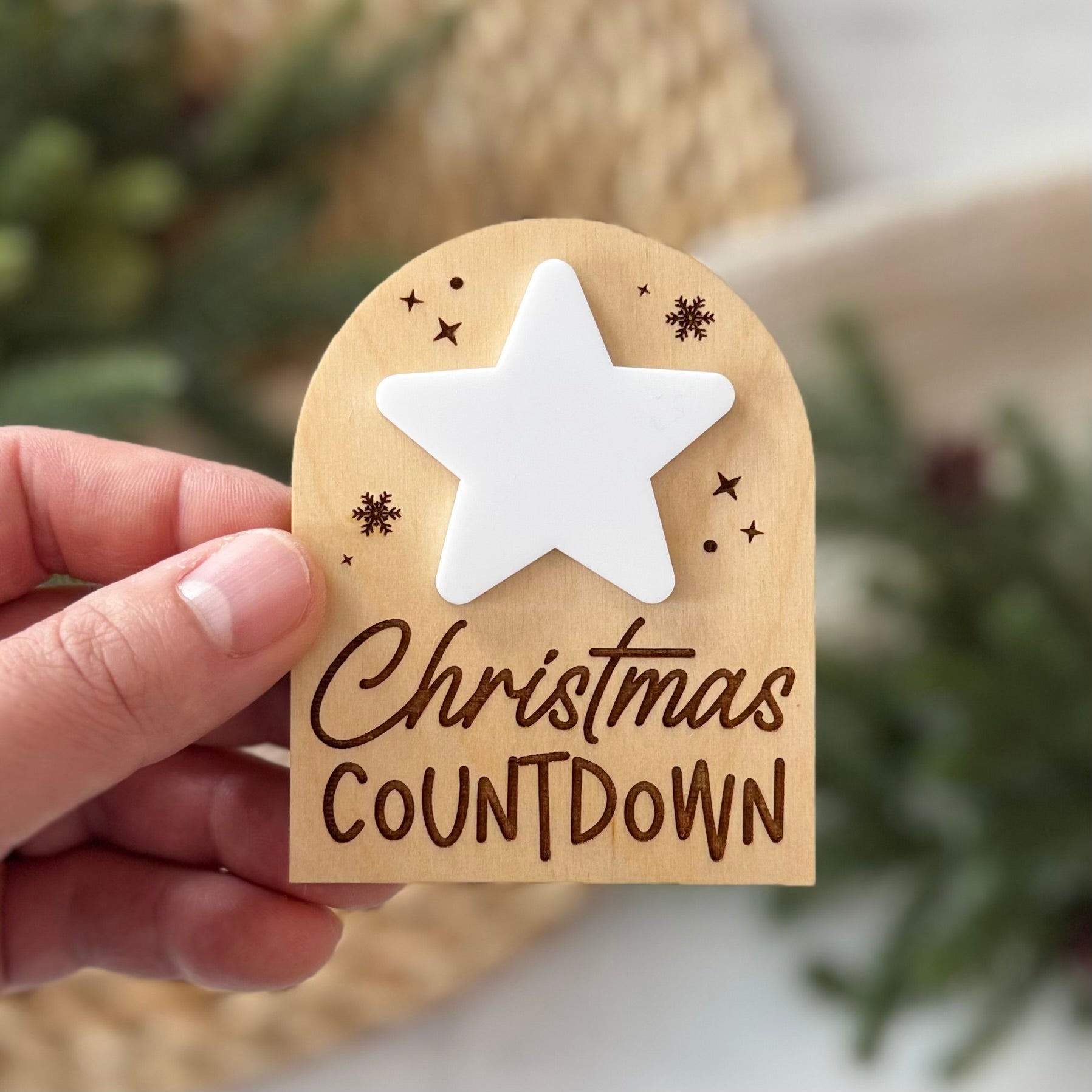 Christmas Countdown Dry Erase Magnet