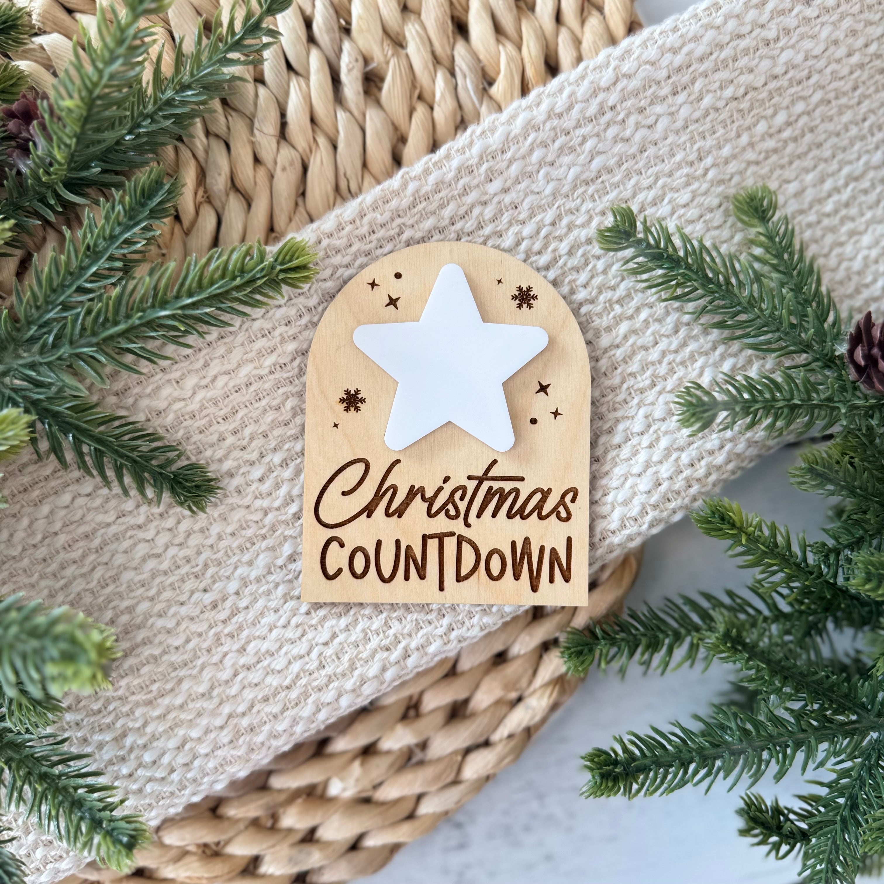 Christmas Countdown Dry Erase Magnet