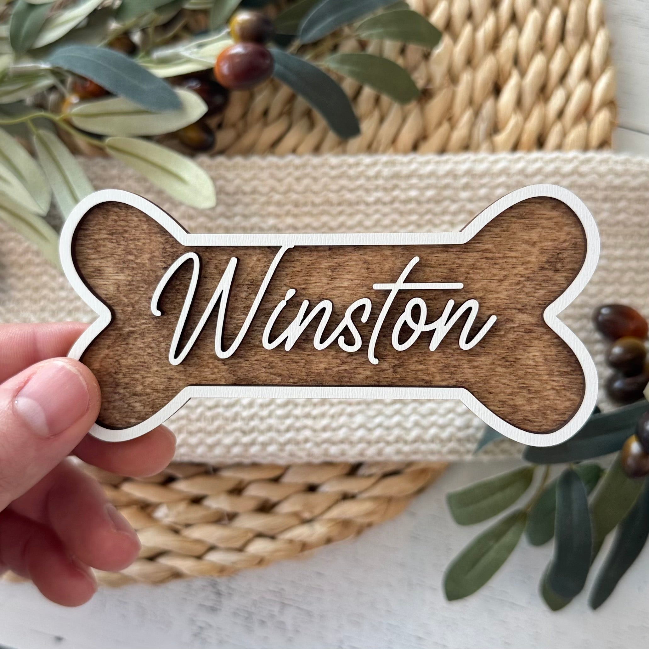 Personalized Dog Name Magnet