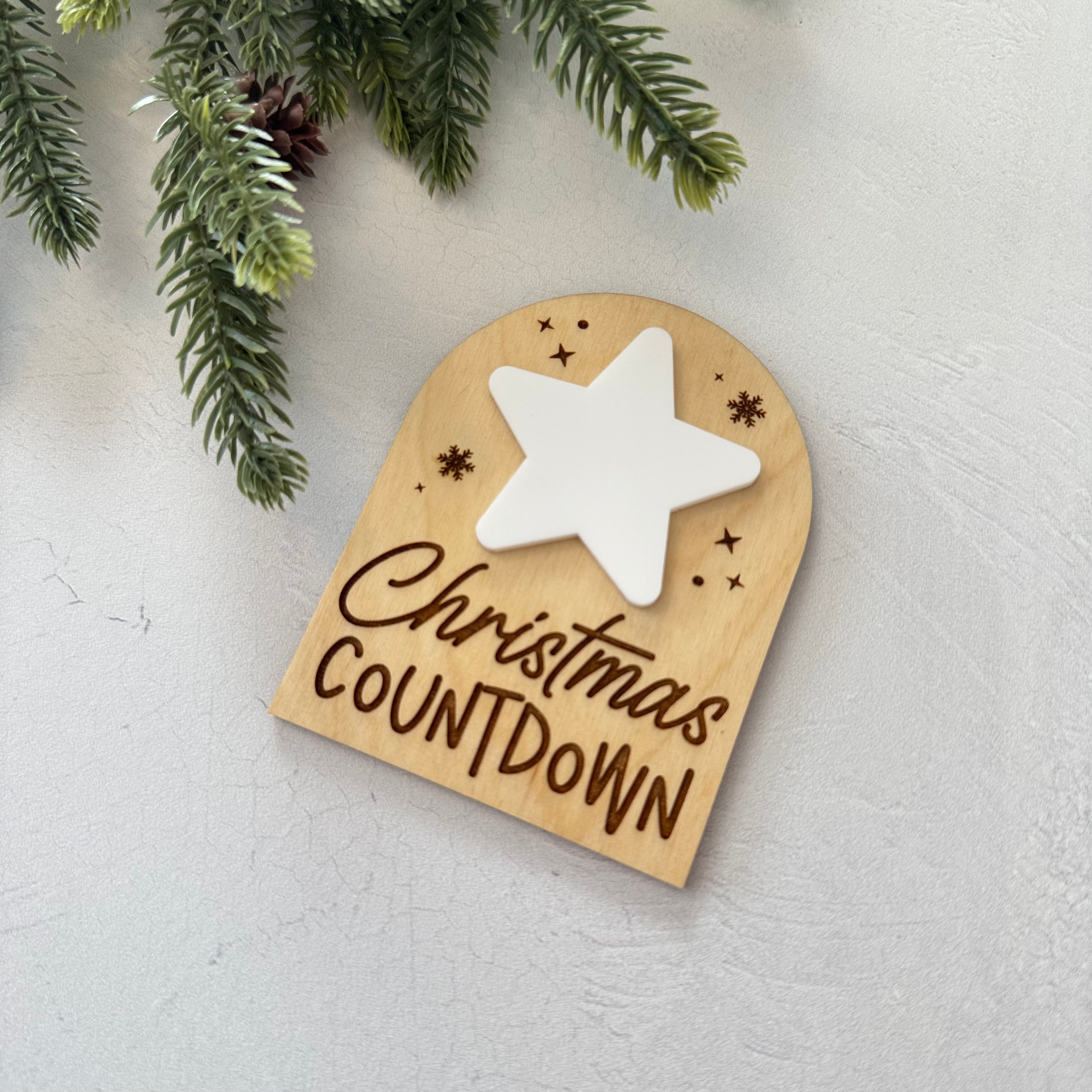 Christmas Countdown Dry Erase Magnet